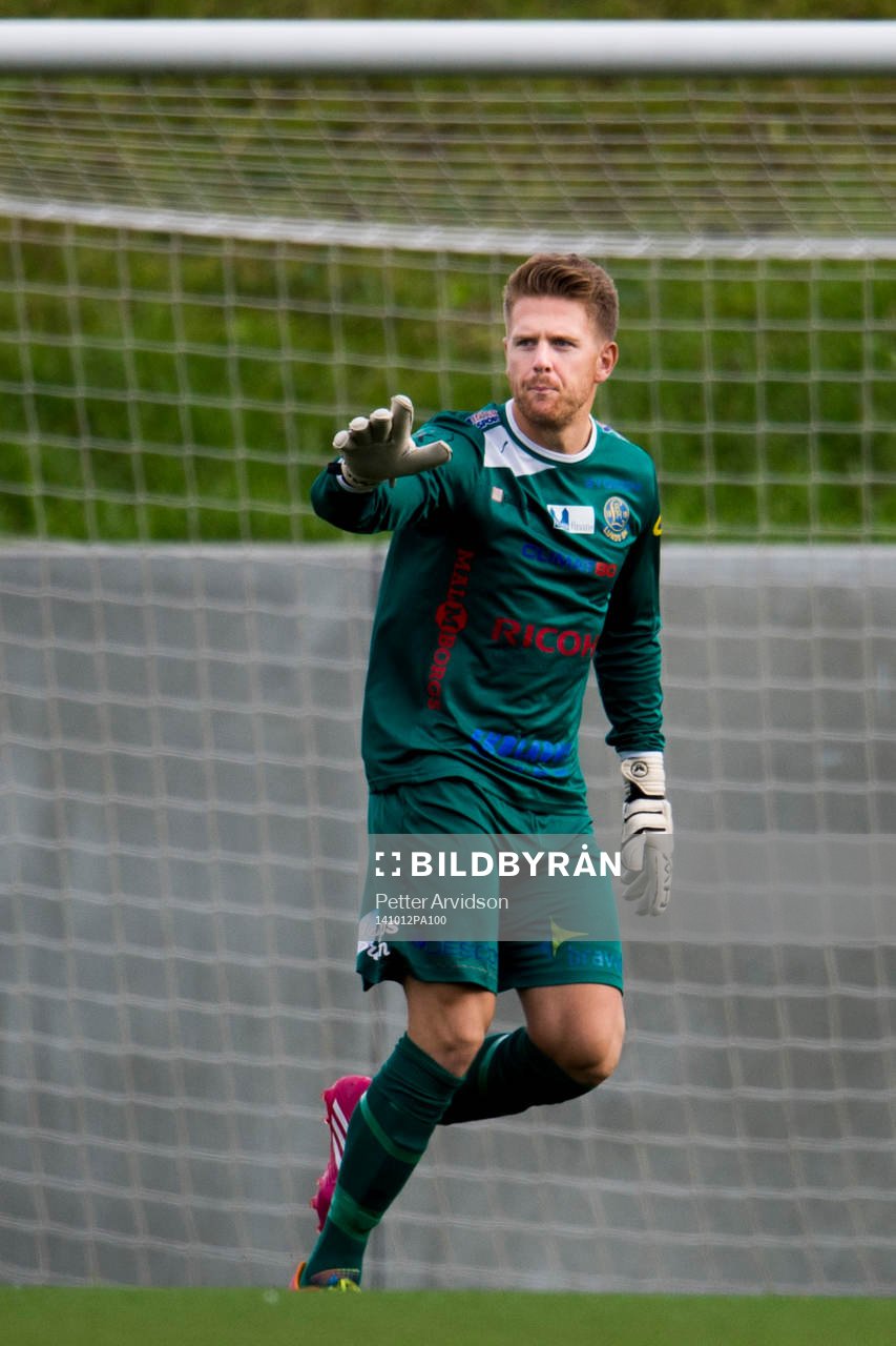 Lunds målvakt Peter Nilsson