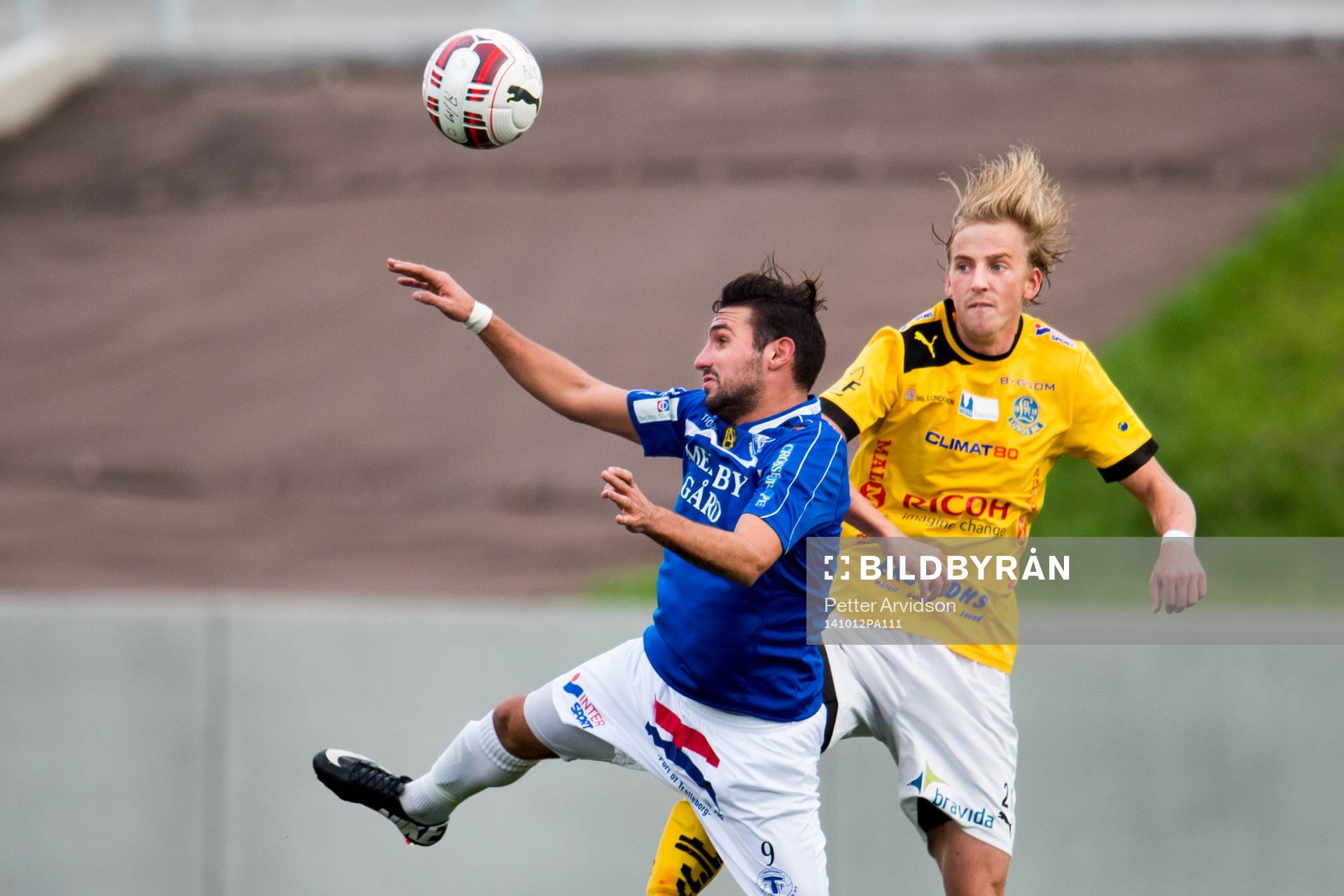 Trelleborgs Alexander Nilsson och Lunds Viktor Svensson