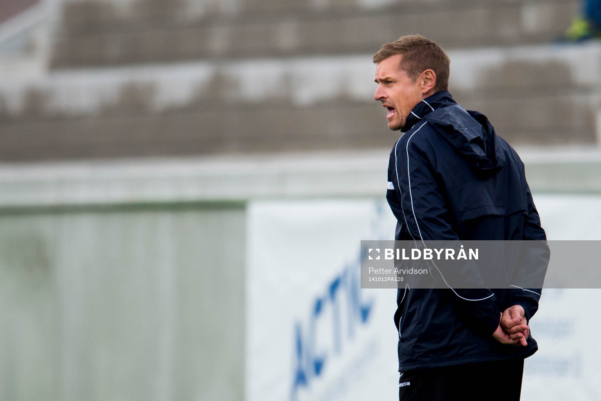 Trelleborgs tränare Jimmie Olsson