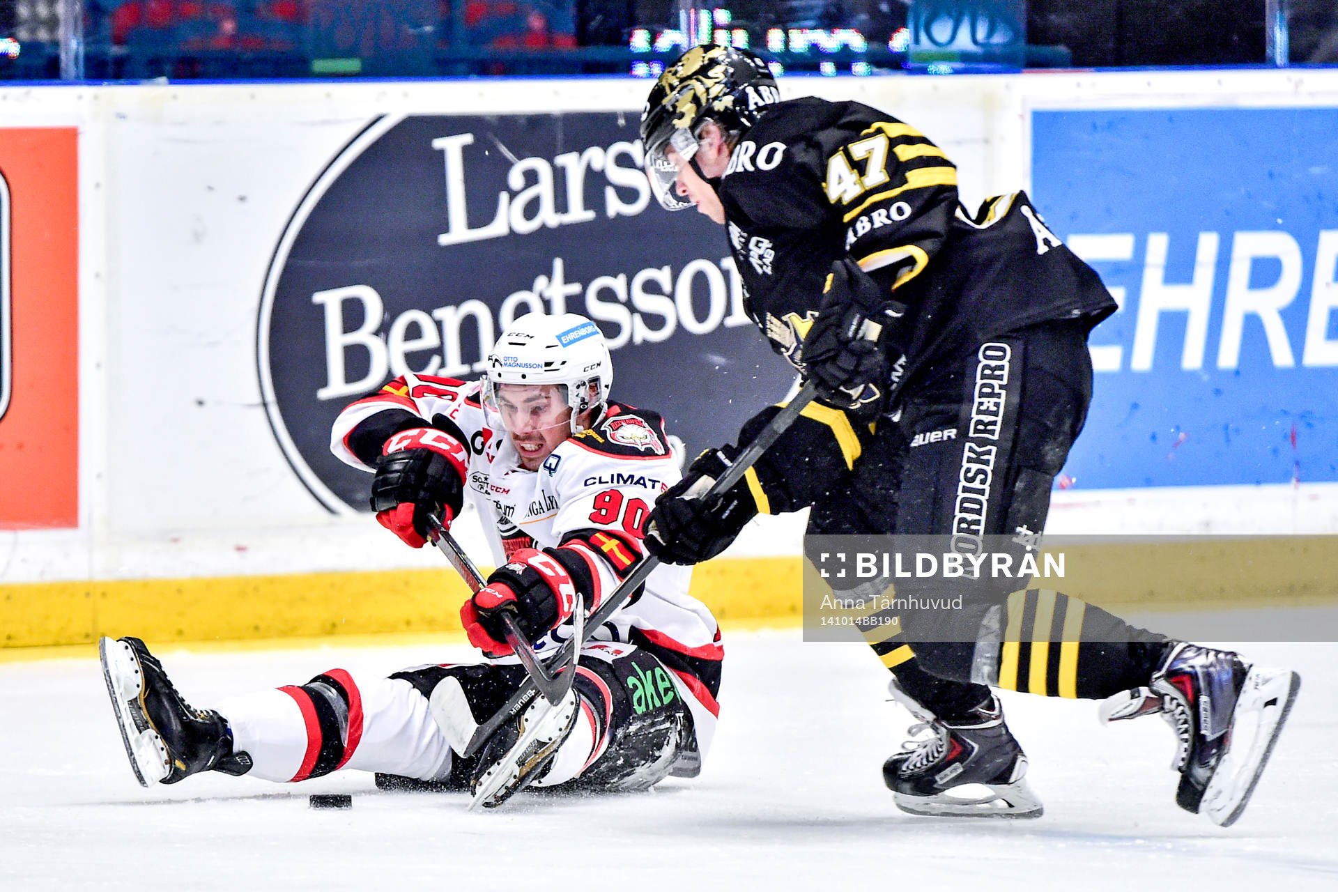 s Eric Norin och Malmö Redhawks Mattias Persson