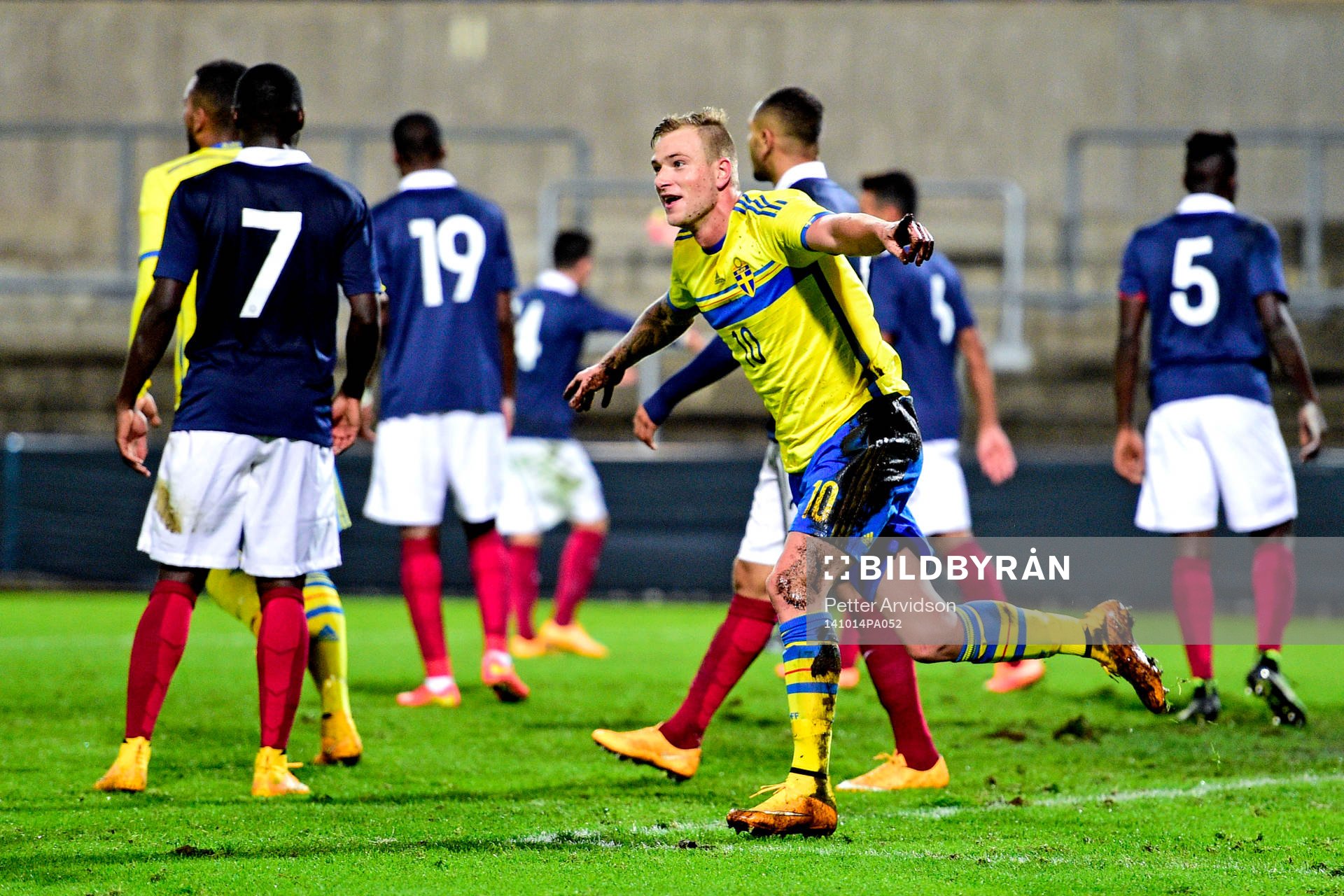 Sveriges John Guidetti jublar