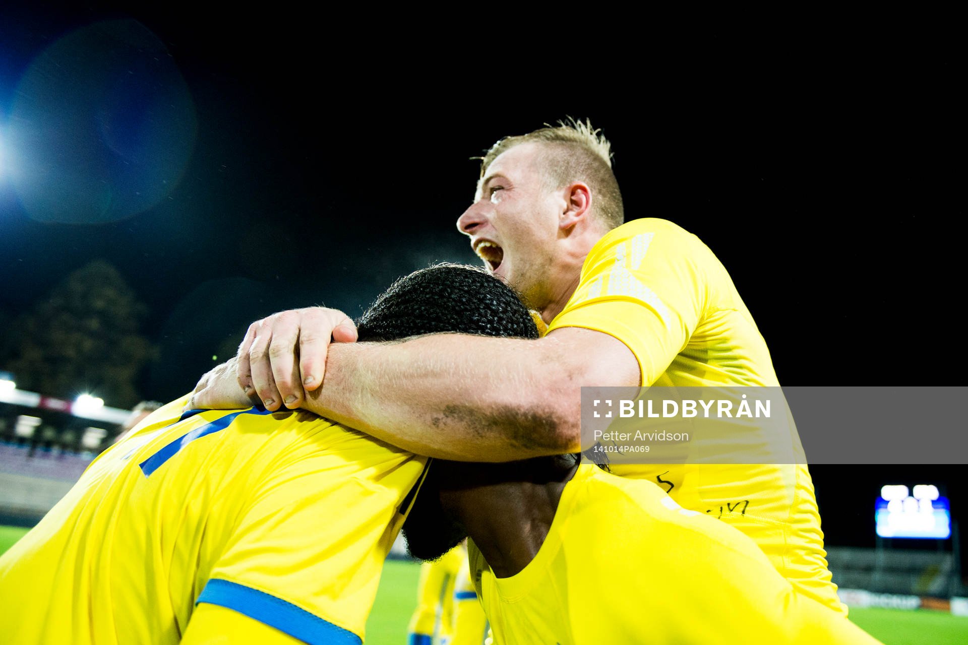 Sveriges John Guidetti jublar