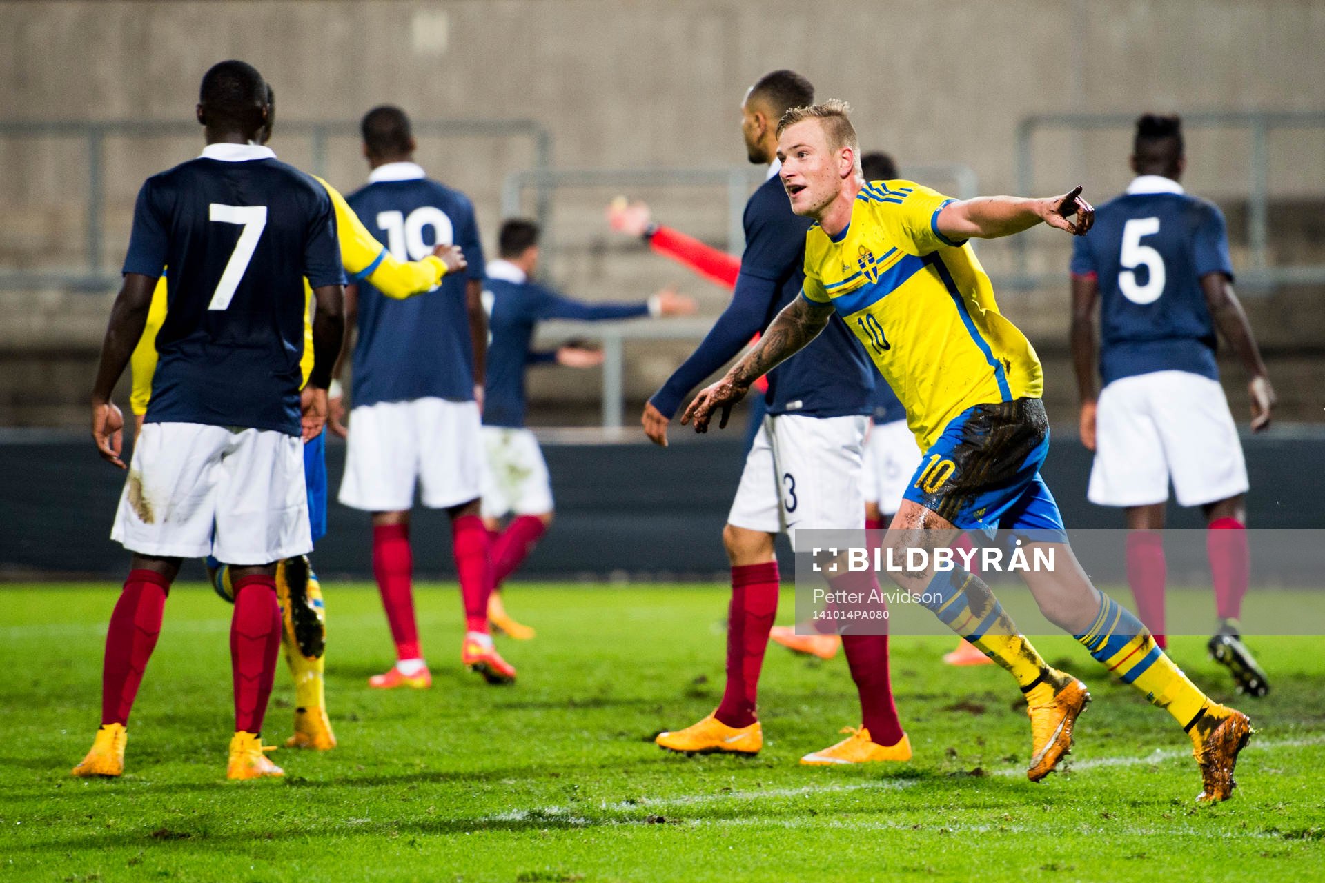 Sveriges John Guidetti jublar