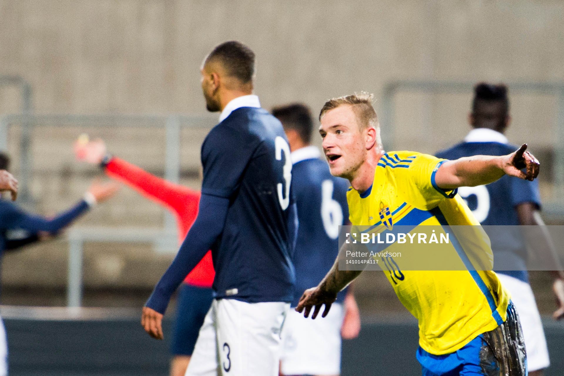Sveriges John Guidetti jublar