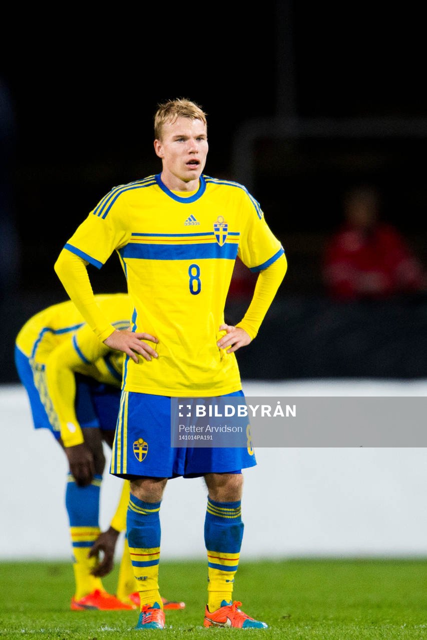 Sveriges Oscar Lewicki deppar