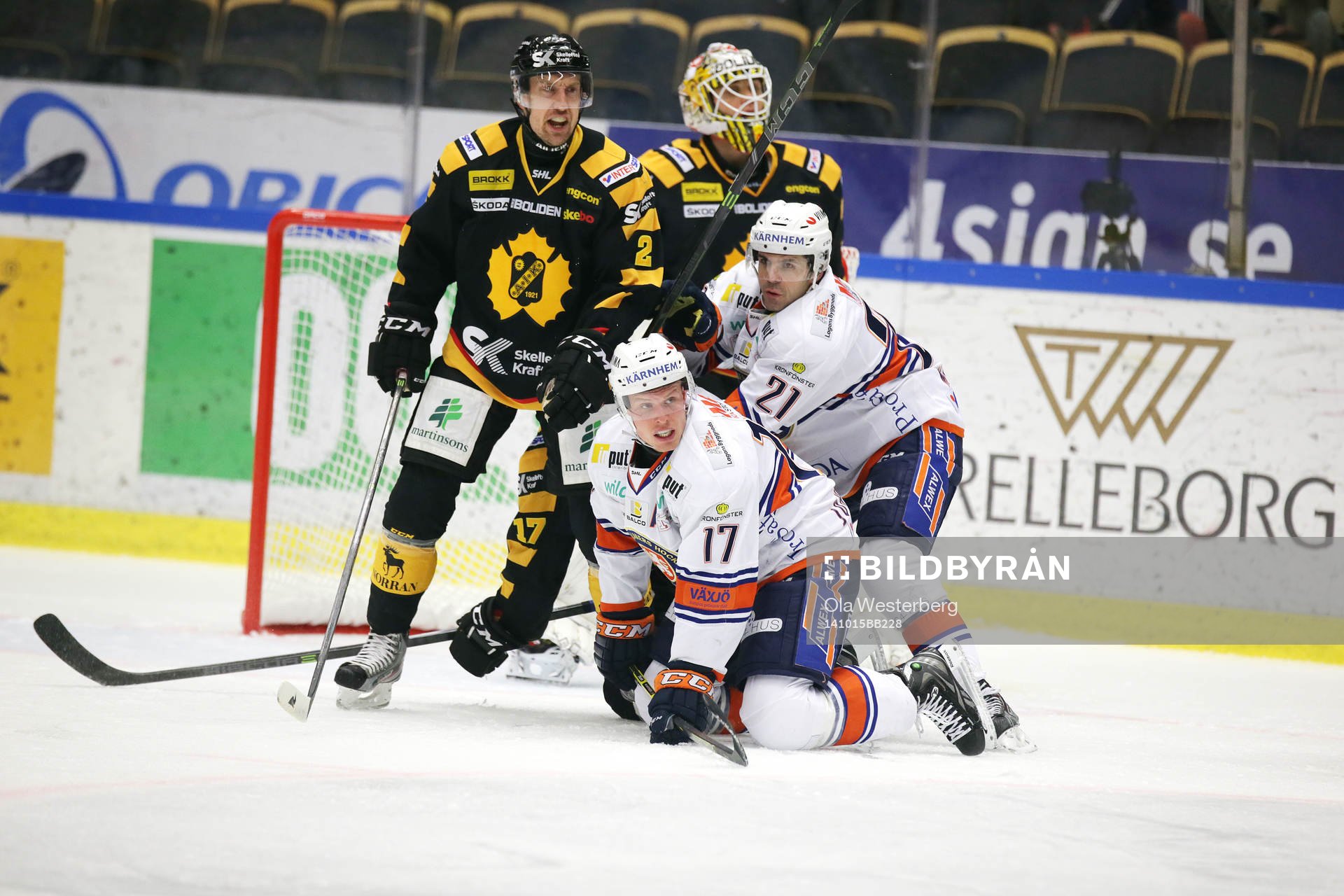 Växjös Alexander Johansson och Cory Murphy