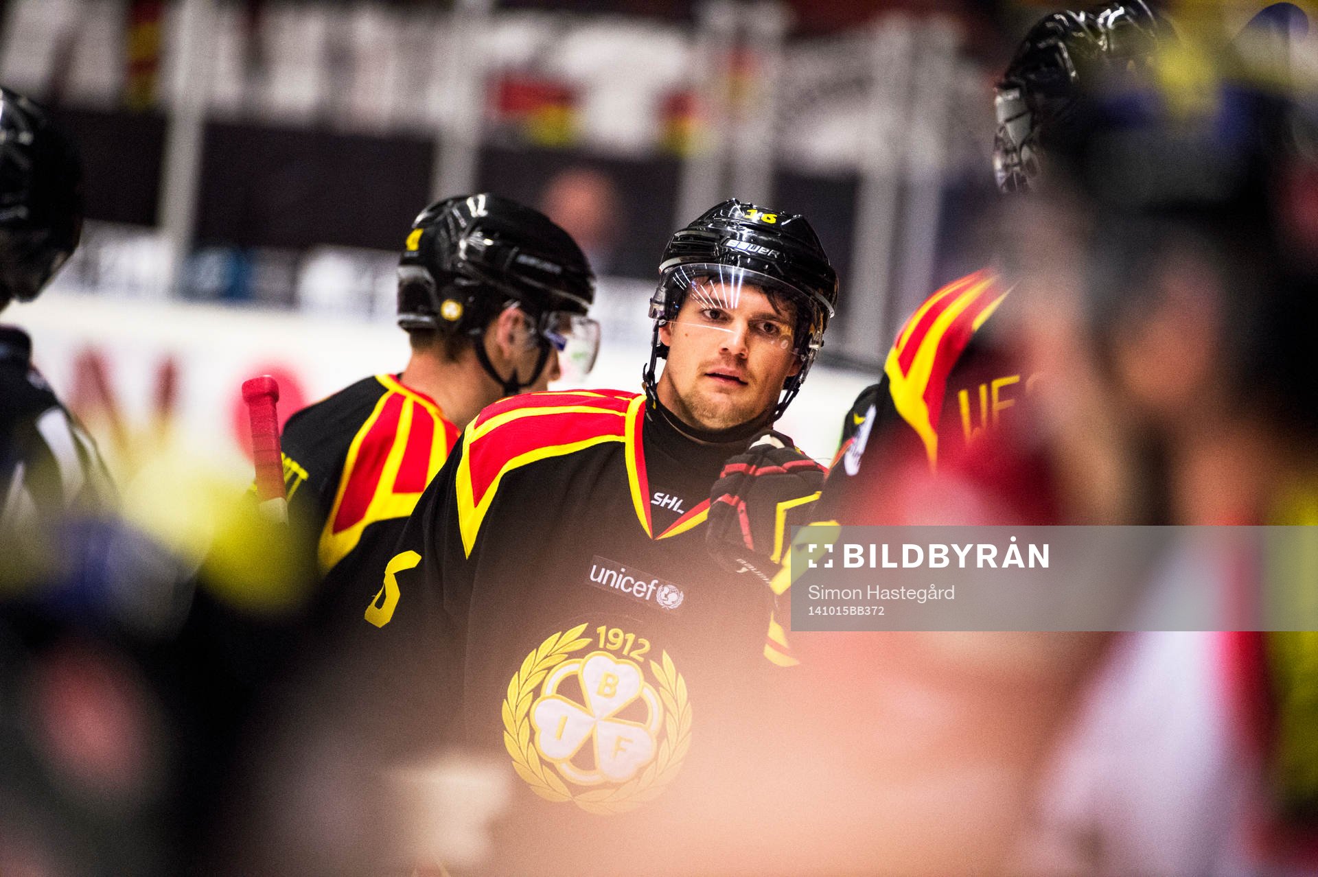 Brynäs Oscar Eklund jublar