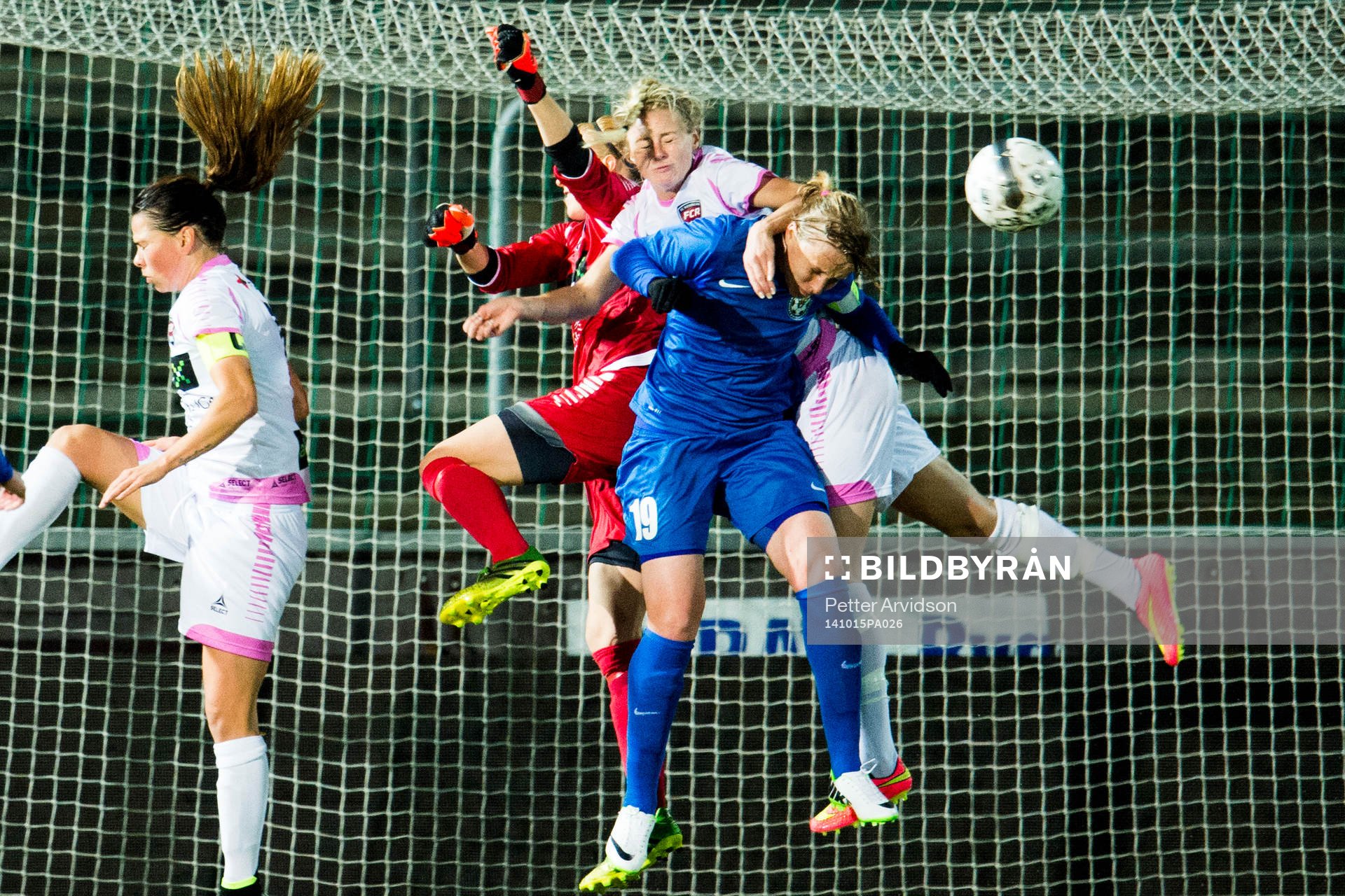 Rosengårds Sara Björk Gunnarsdottir, målvakt Kathrin
