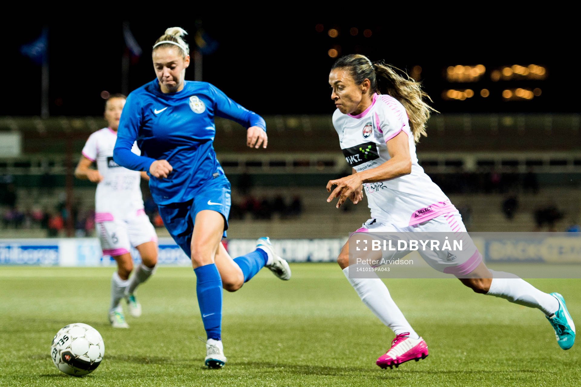 Rosengårds Marta Viera Da Silva och Ryazans Oksana Eremeeva