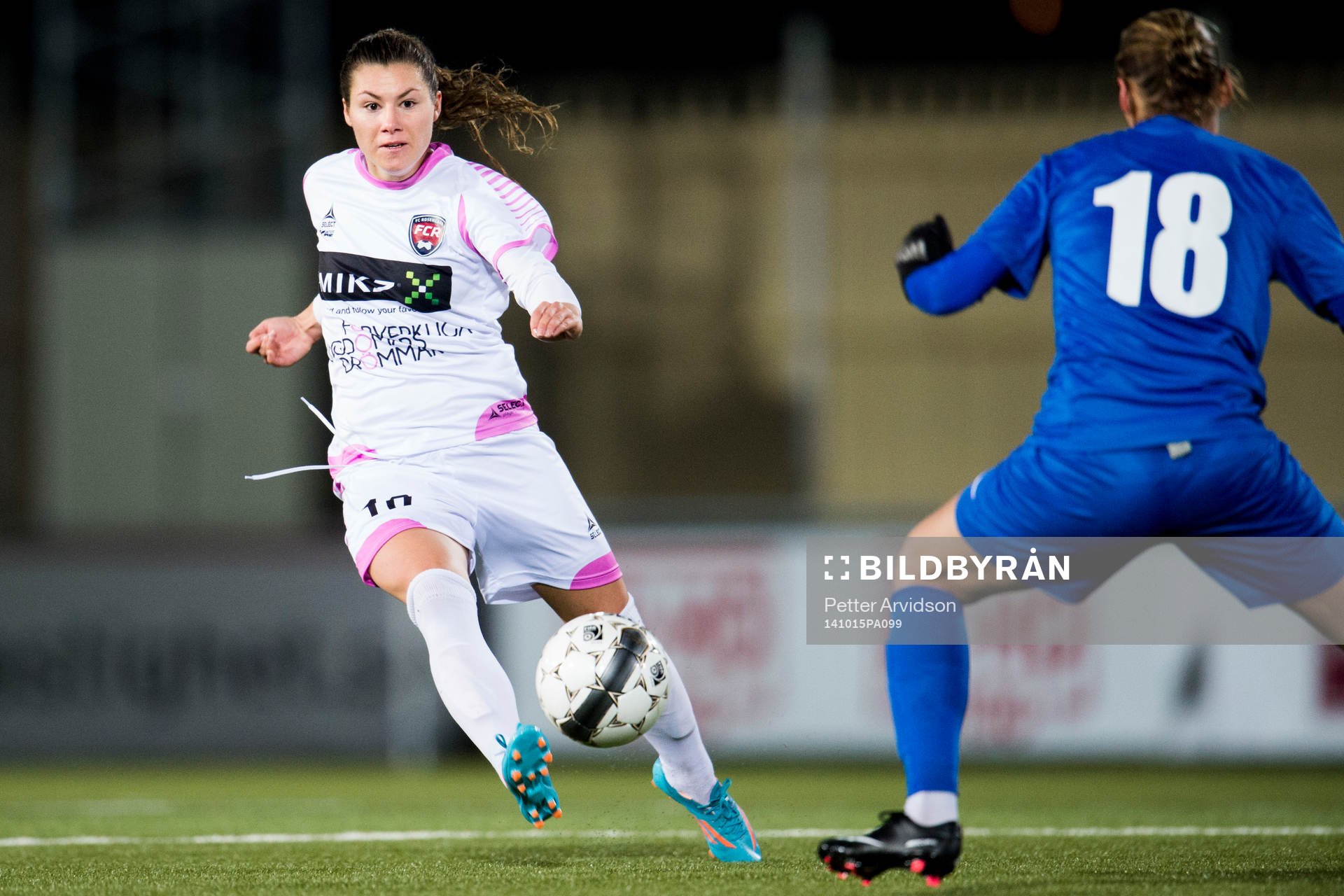 Rosengårds Ramona Bachmann och Ryazans Alevtina Utitckikh