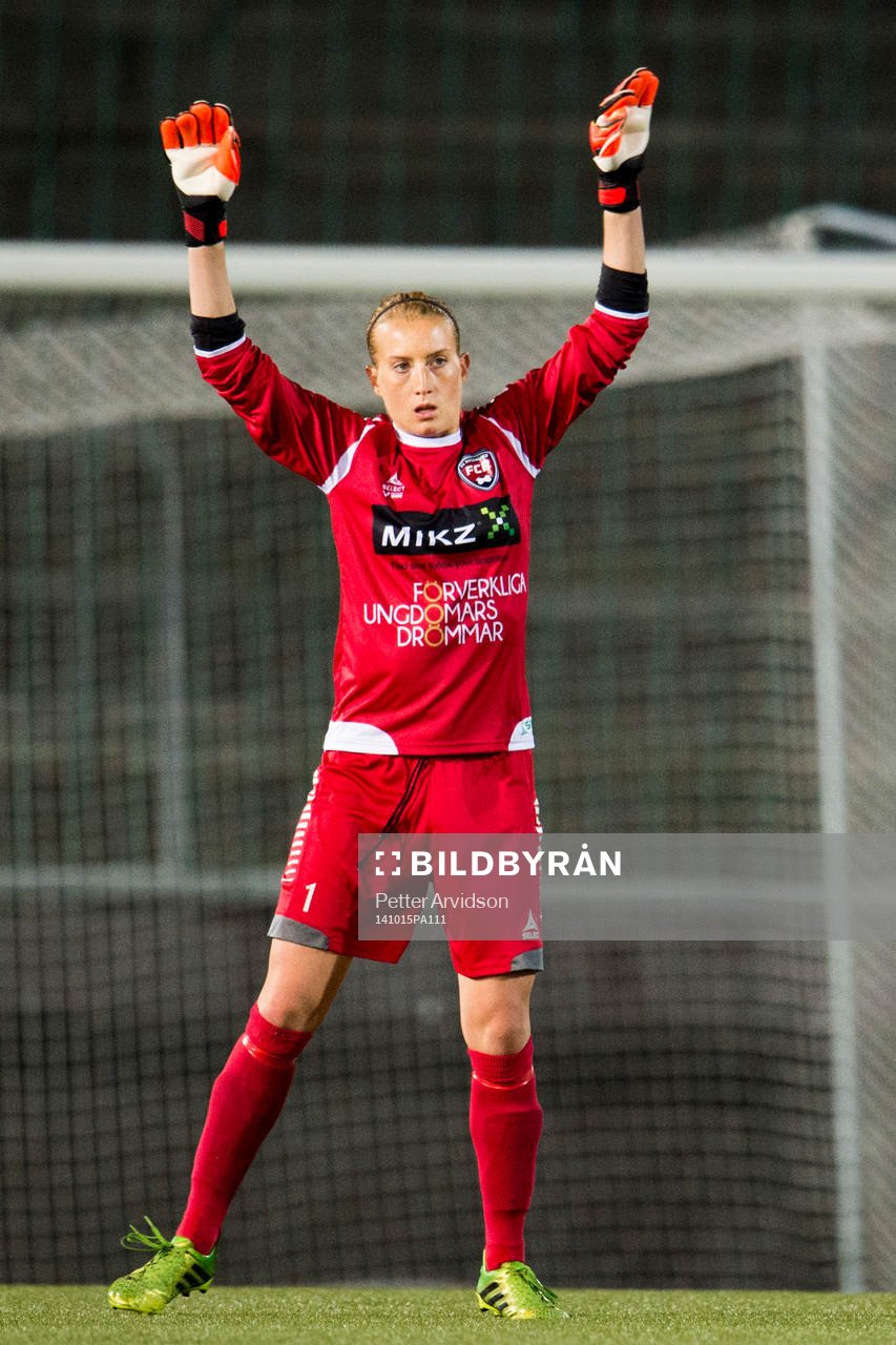 Rosengårds målvakt Kathrin Längert