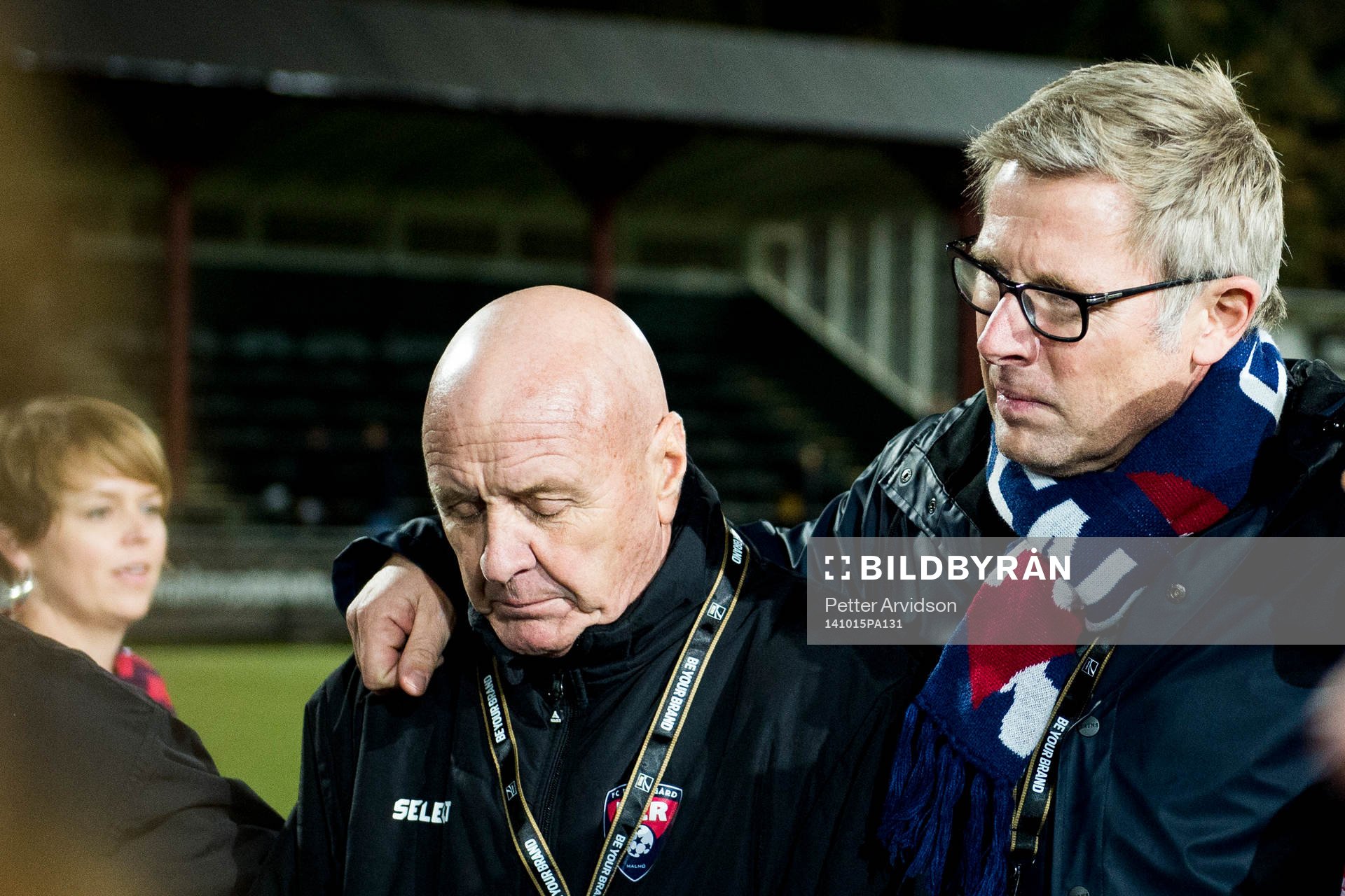 Rosengårds sportchef Erling Nilsson och VD Klas Tjebbes