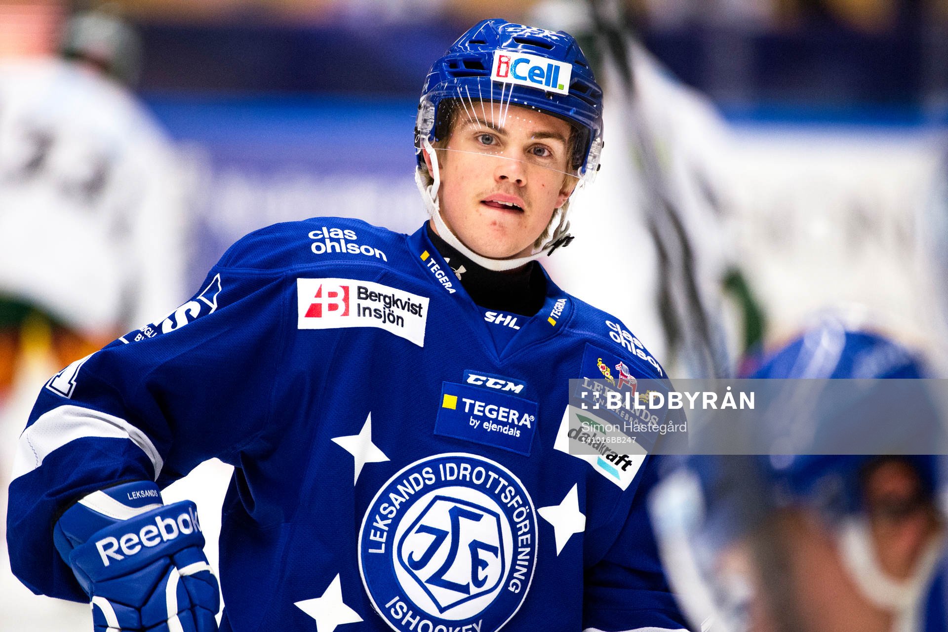 Leksands Oskar Lang värmer upp