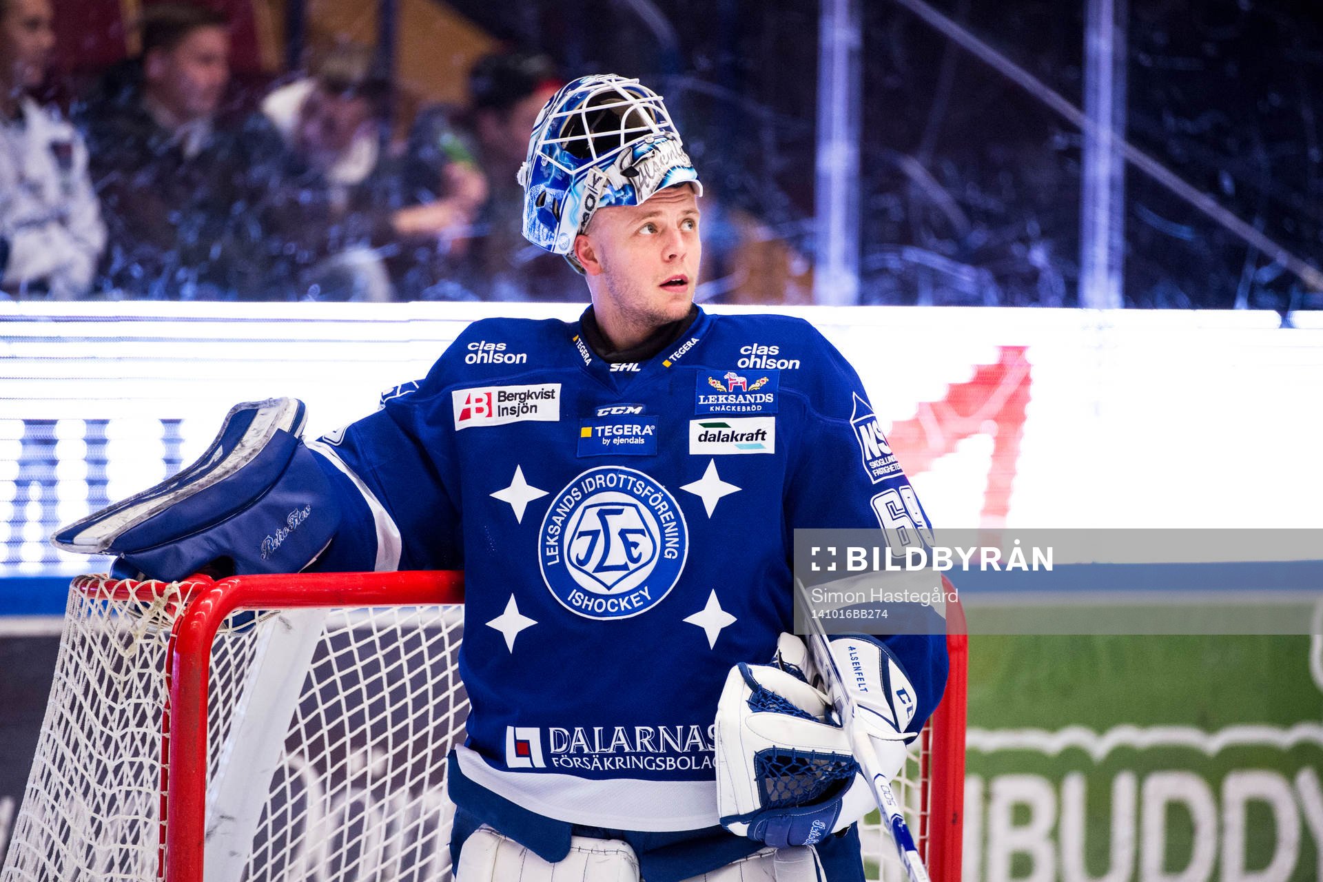 Leksands målvakt Oscar Alsenfelt