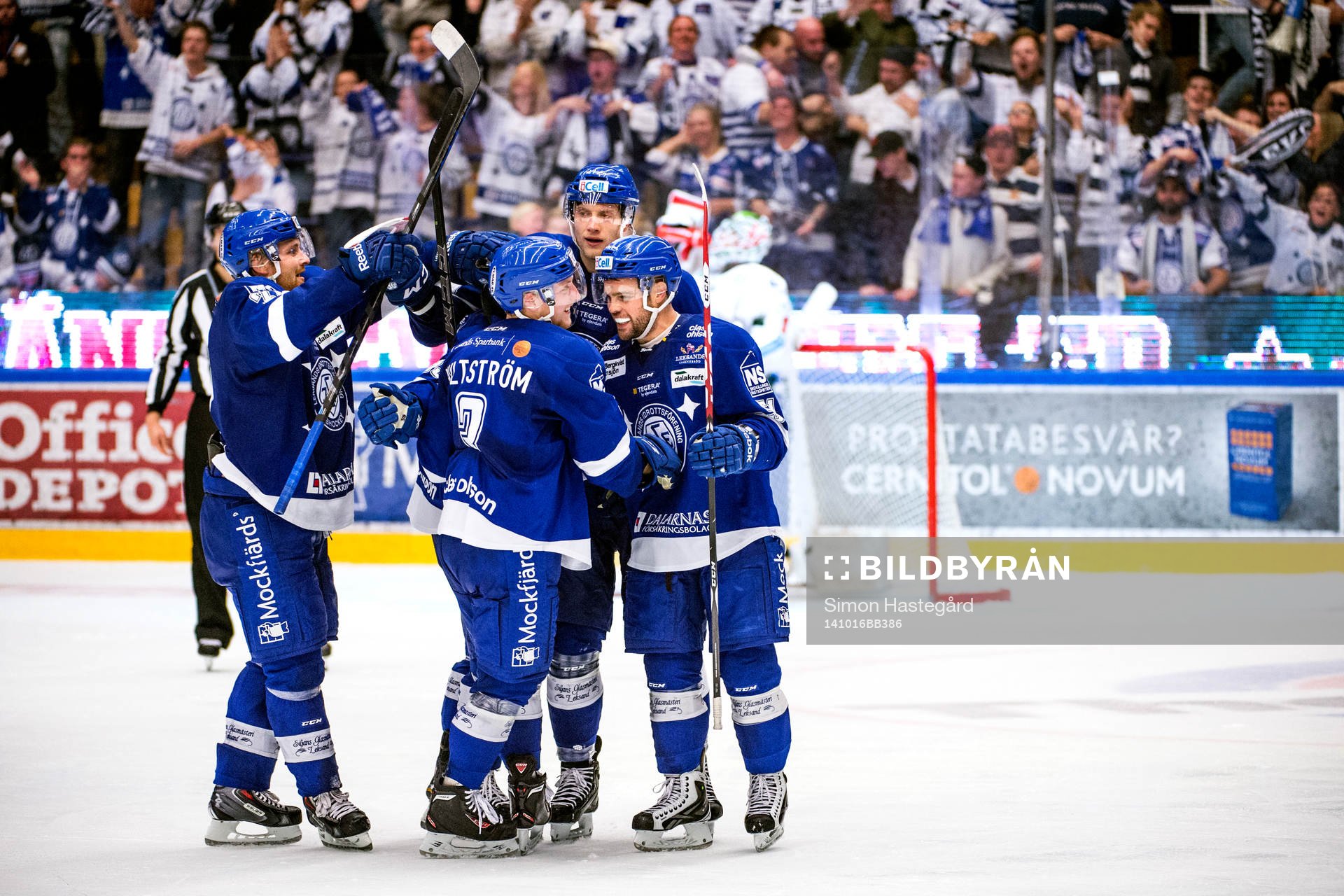 Leksands Veli-Matti Savinainen, Linus Hultström, Johan