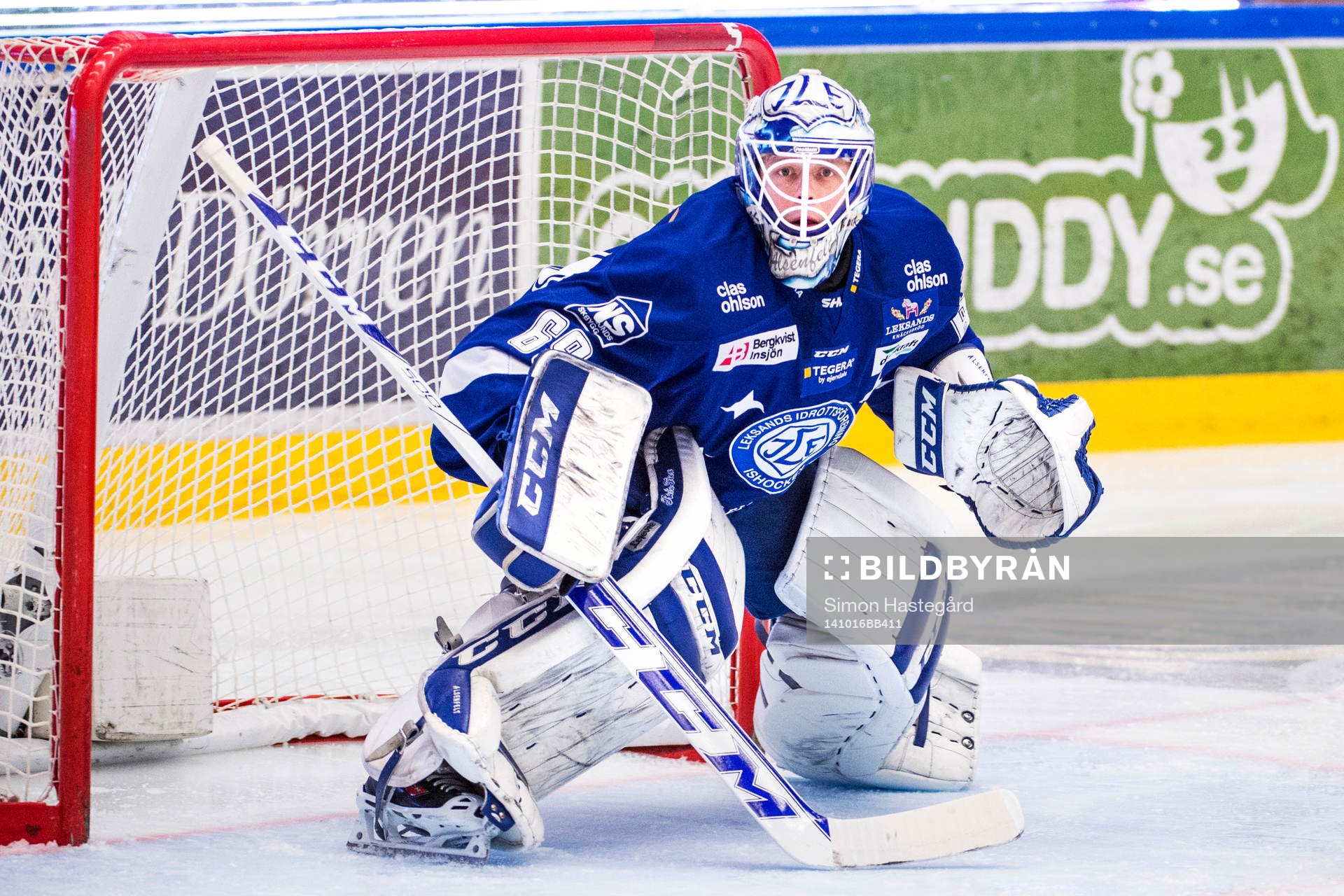 Leksands målvakt Oscar Alsenfelt