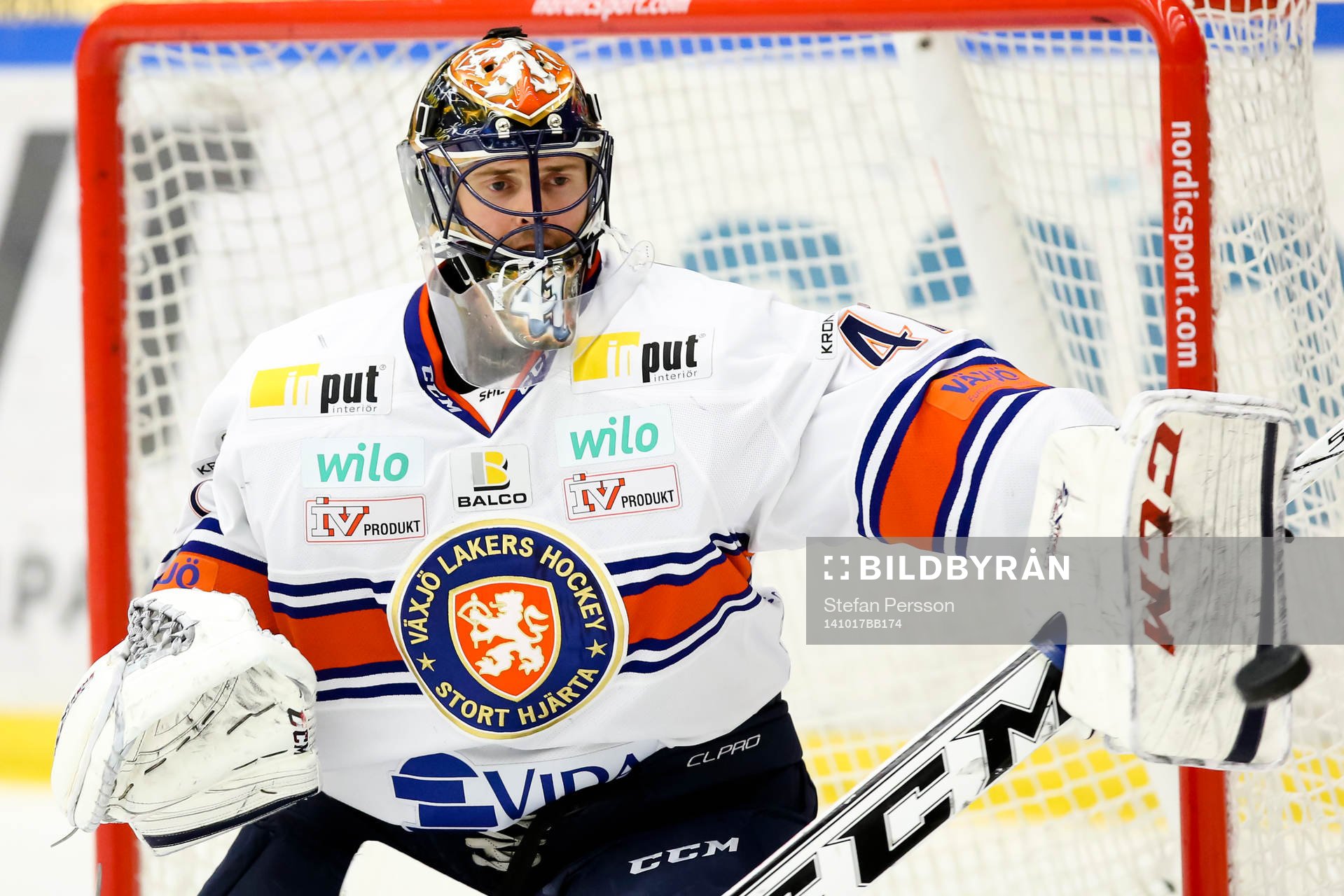 Växjös målvakt Cristopher Nihlstorp
