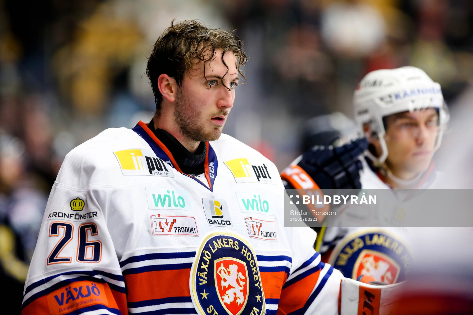 Växjös målvakt Stefan Steen utbytt i andra perioden