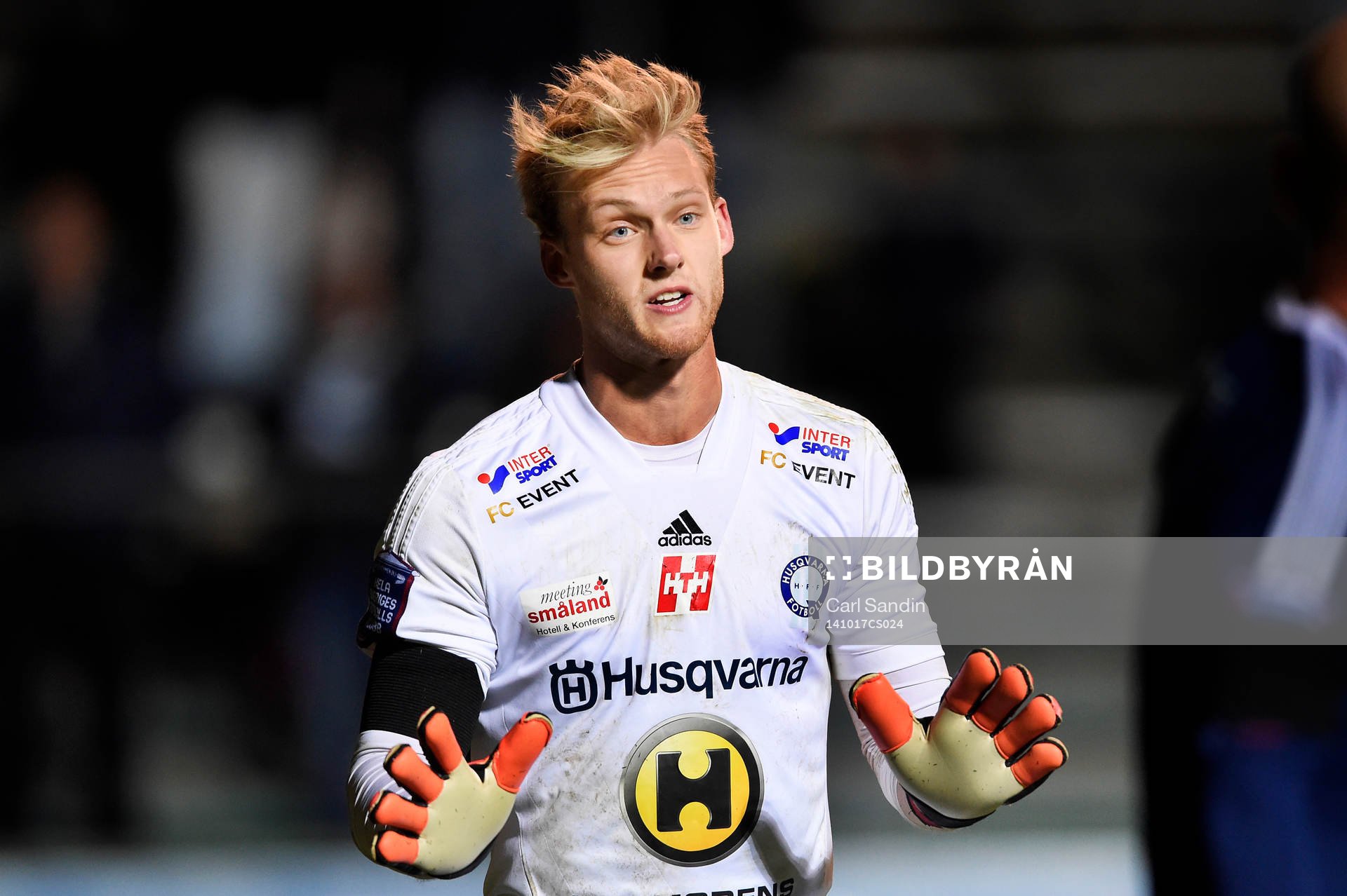 Husqvarnas målvakt Alexander Lundin