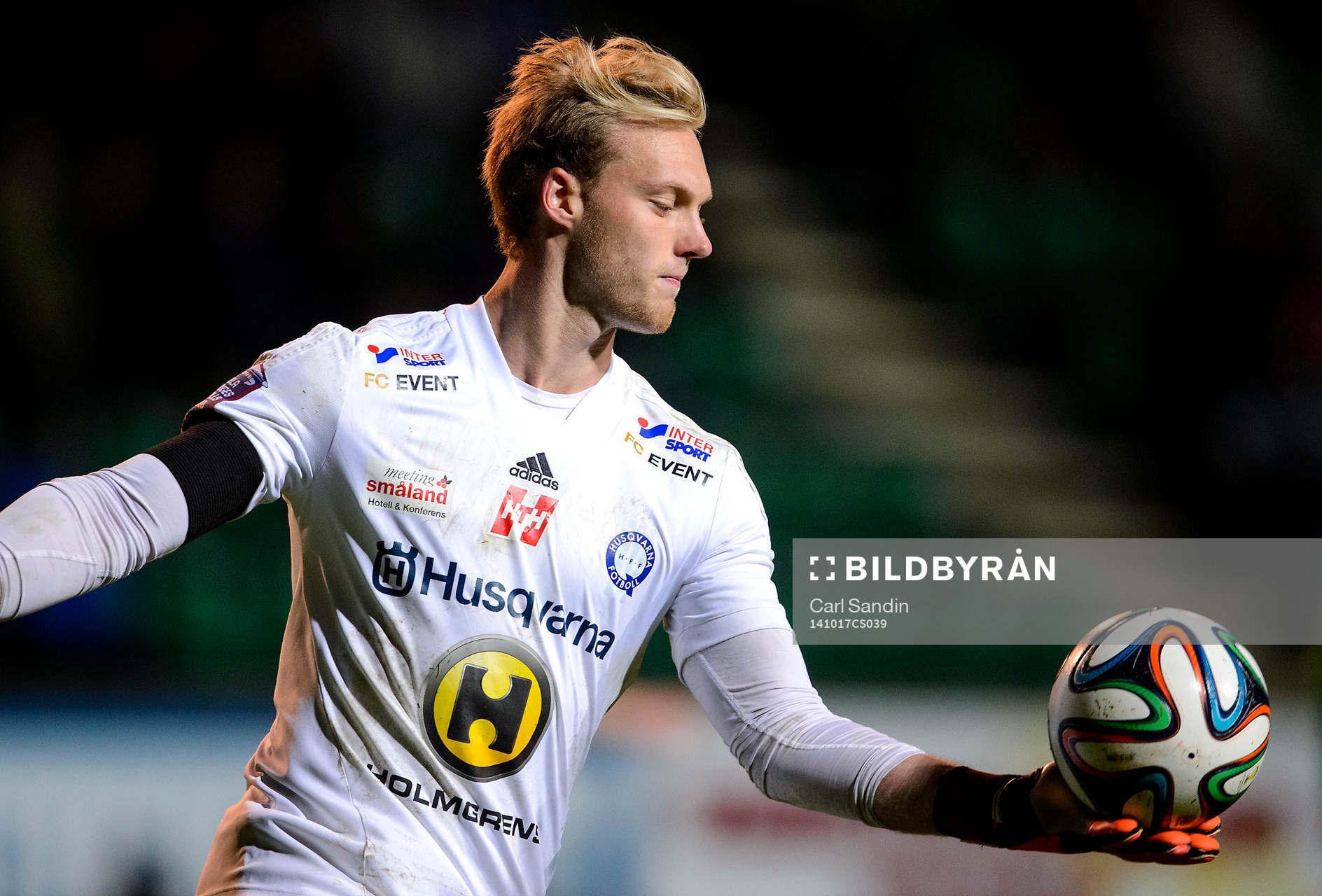 Husqvarnas målvakt Alexander Lundin