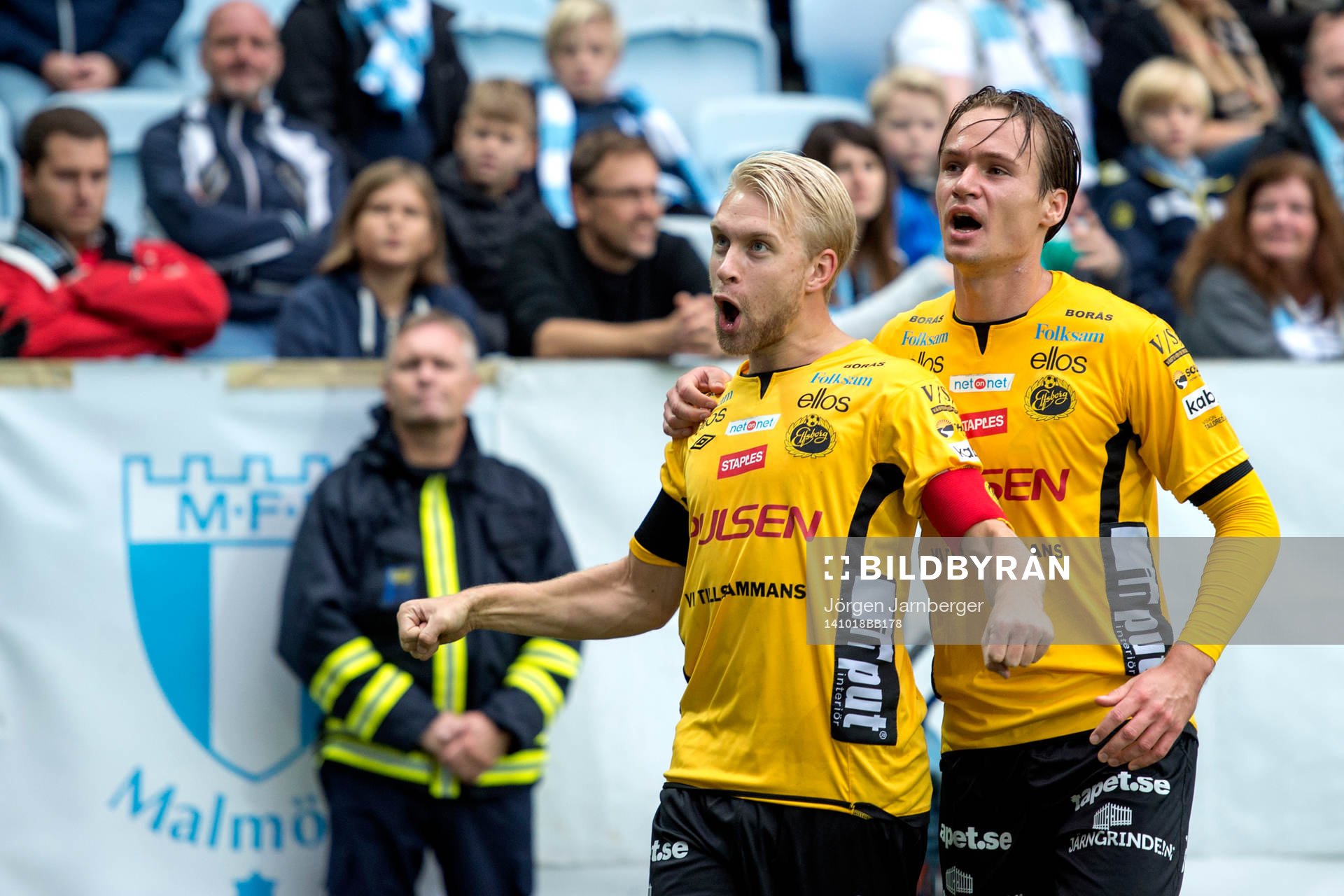 Elfsborgs Johan Larsson och Viktor Prodell