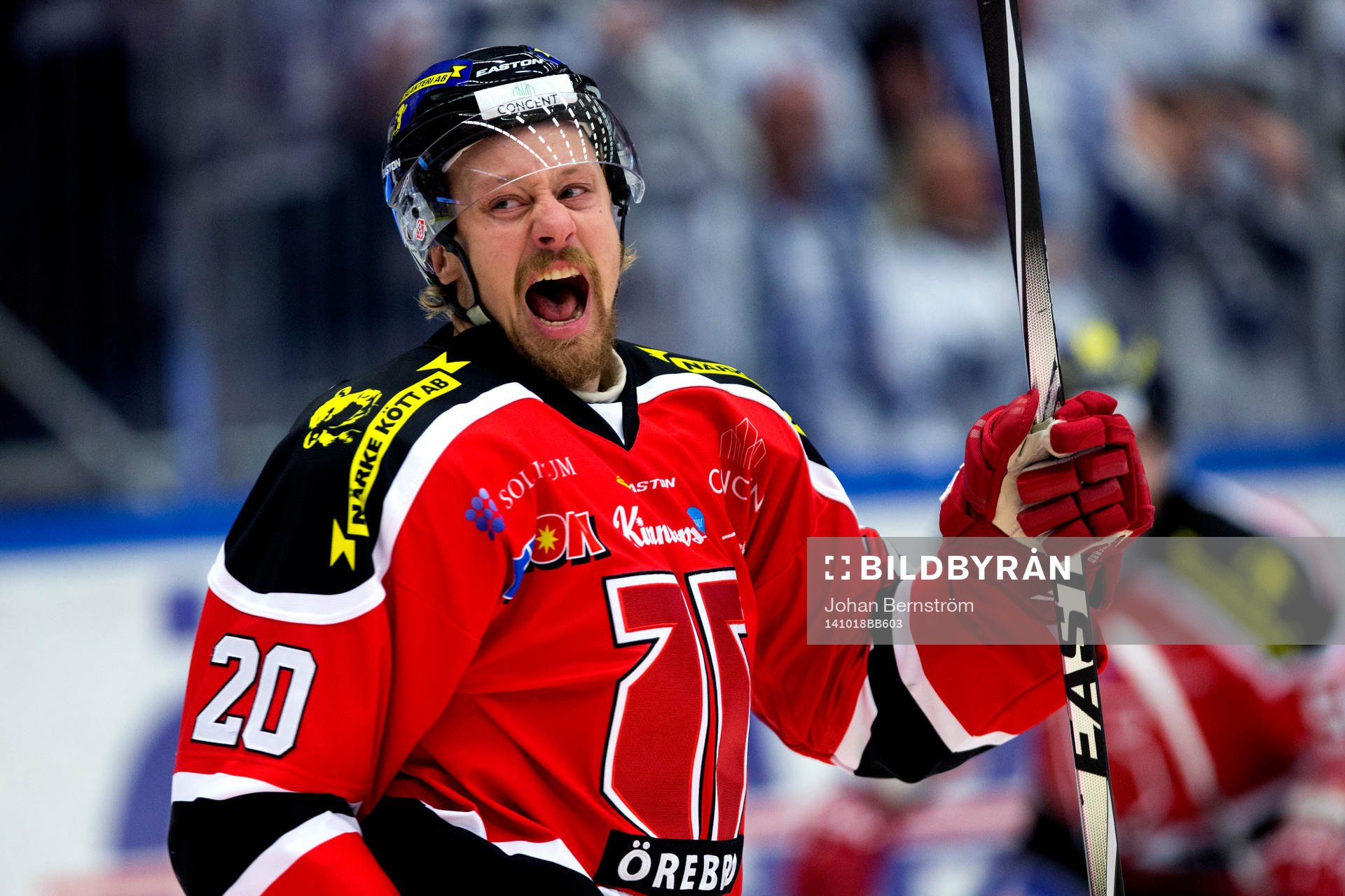 Örebros Marcus Weinstock jublar