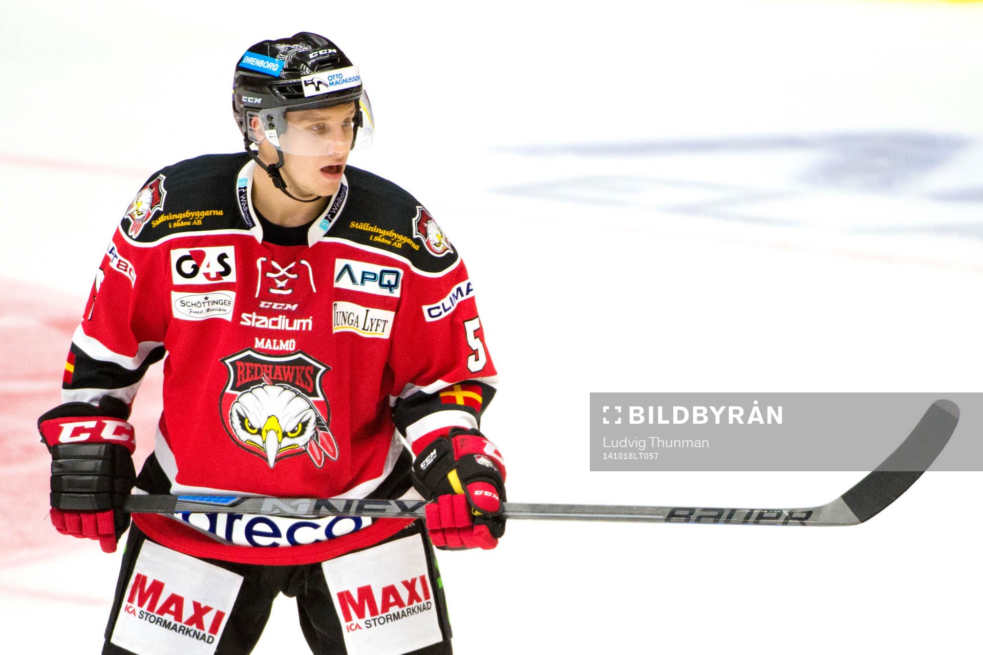 Malmö Redhawks Sebastian Strandberg