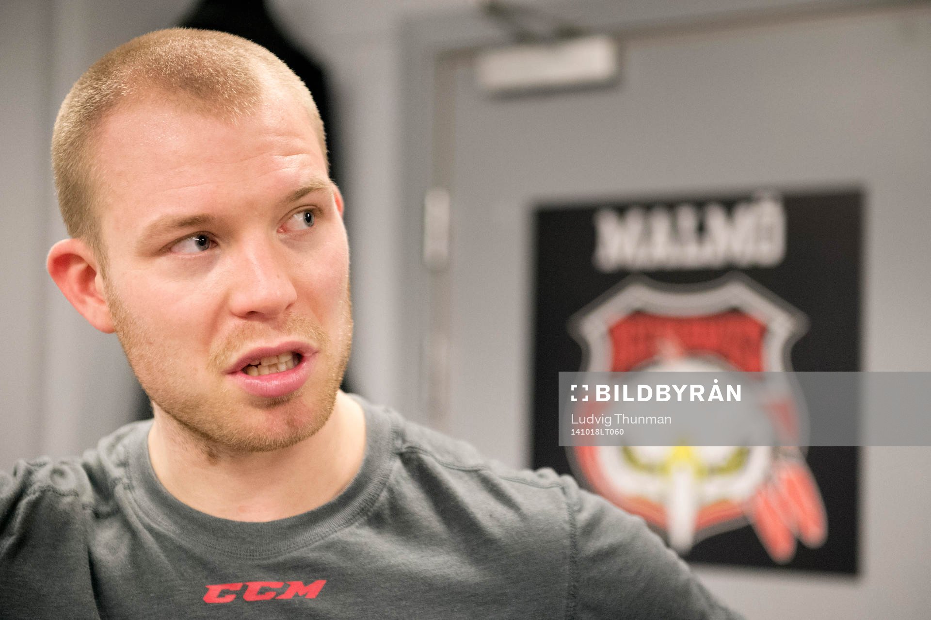 Malmö Redhawks målvakt Pontus Sjögren