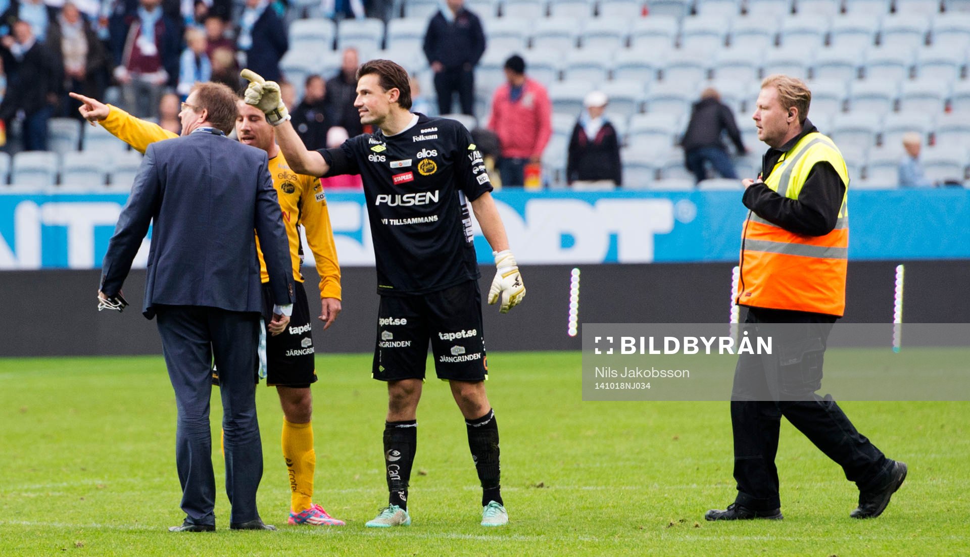 Elfsborg vill tacka publiken men blir hänvisade att lämna