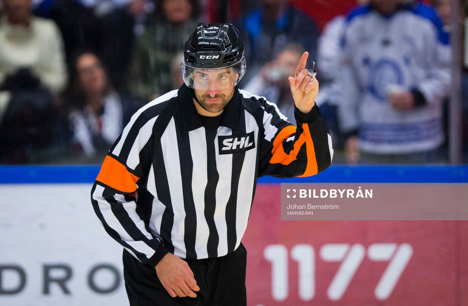 Huvuddomare Mikael Sjöqvist