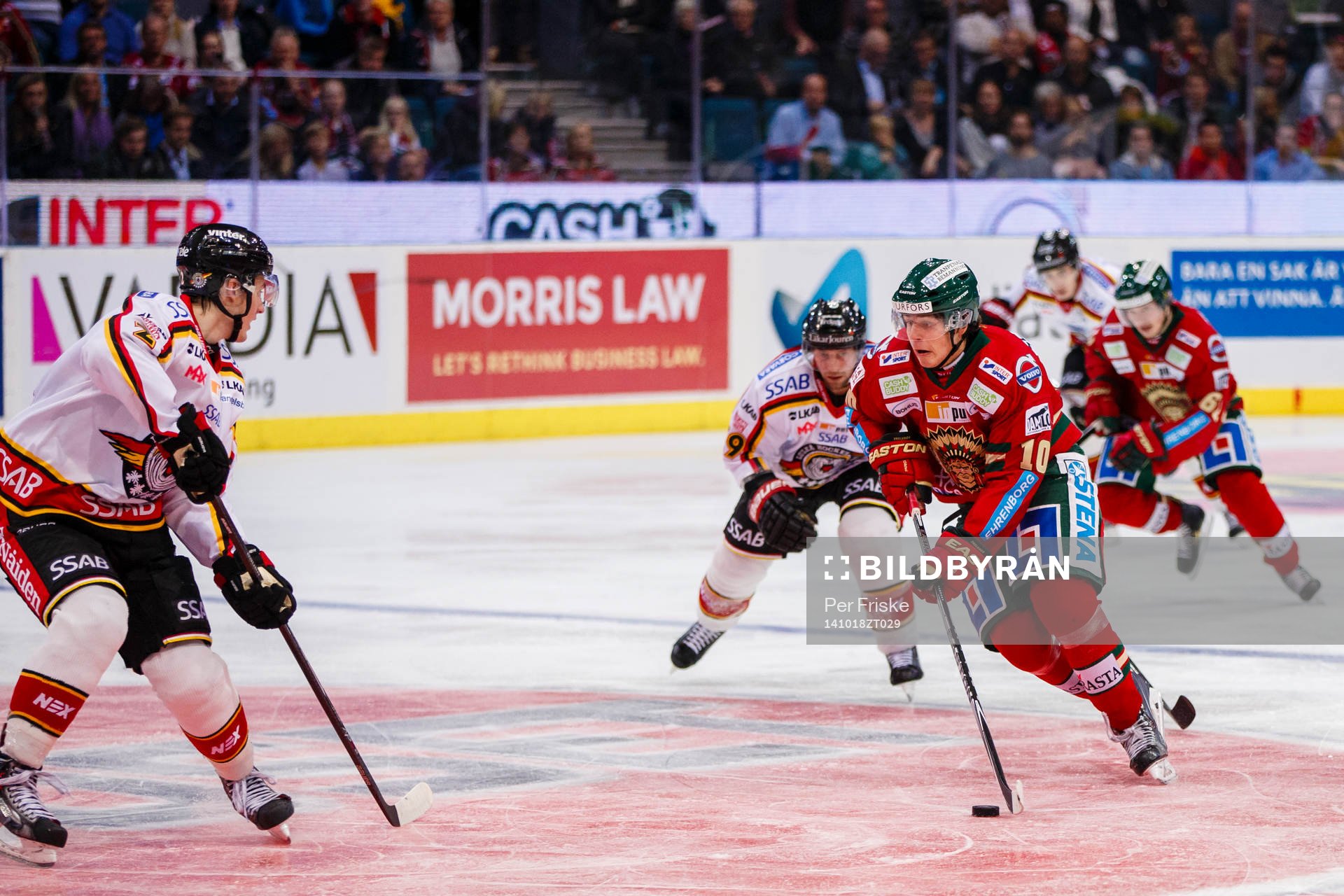 Frölundas Mattias Janmark med pucken