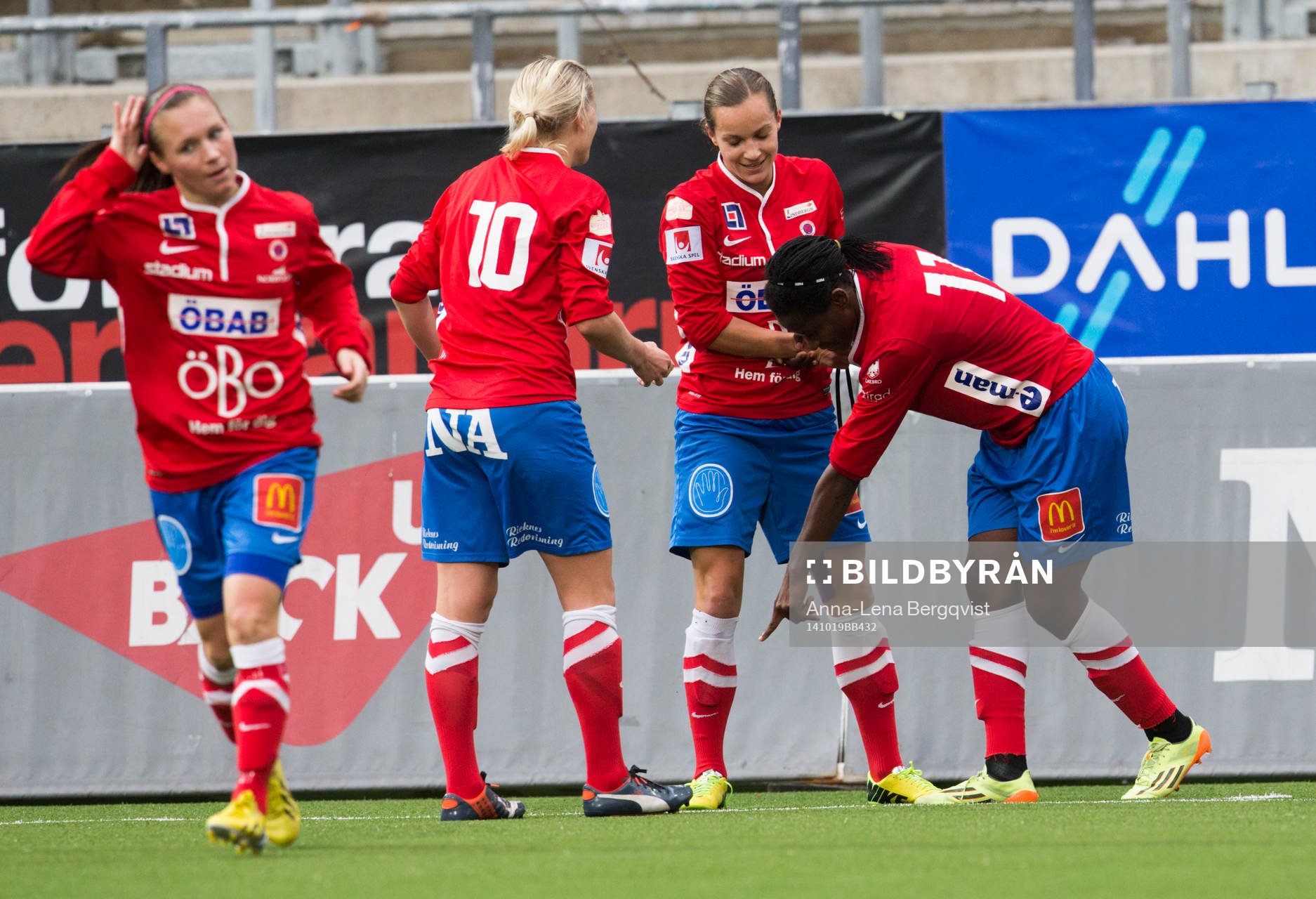 Örebros Sarah Michael, Elin Magnusson och Lucie Martinkova