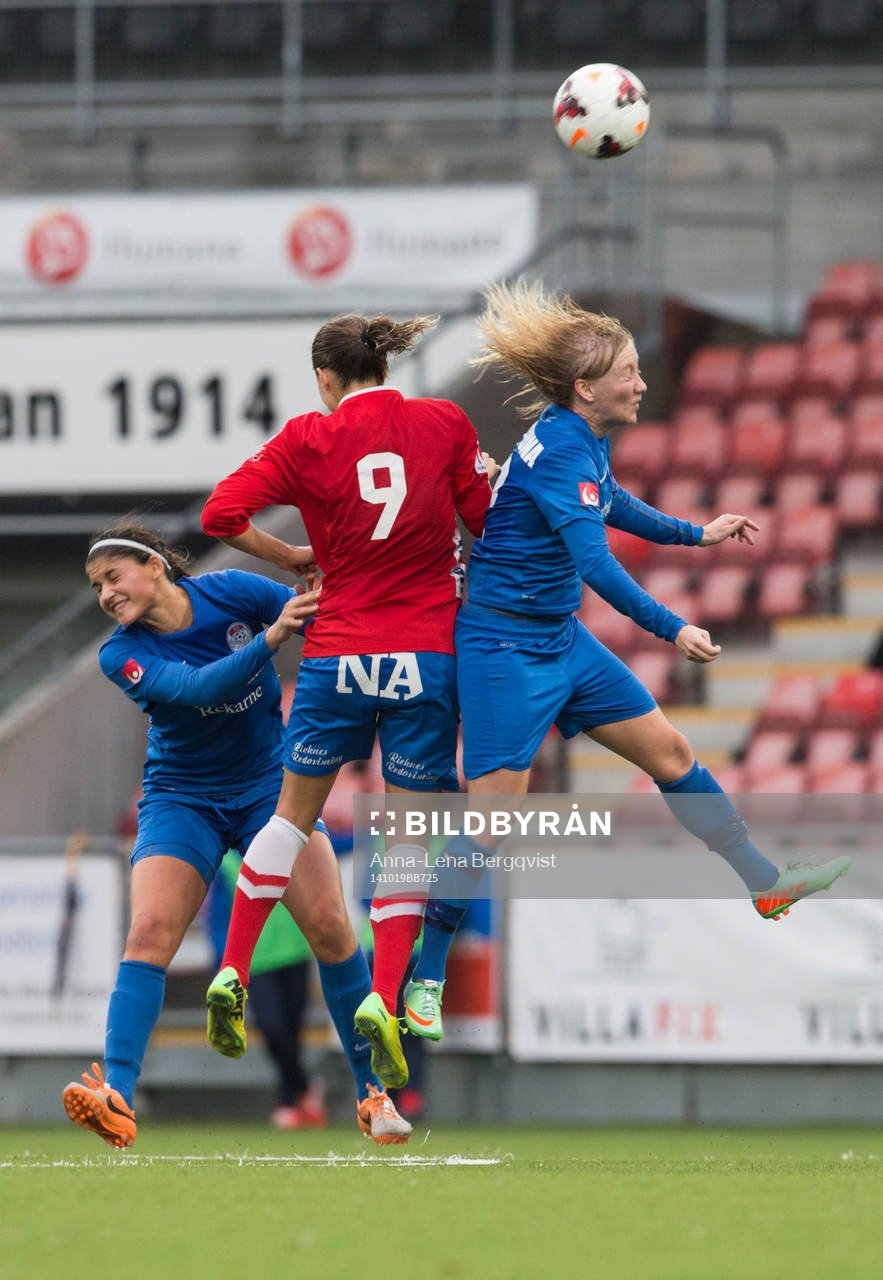 Eskilstunas Kimberly DeCesare och Sofie Persson i nickduell