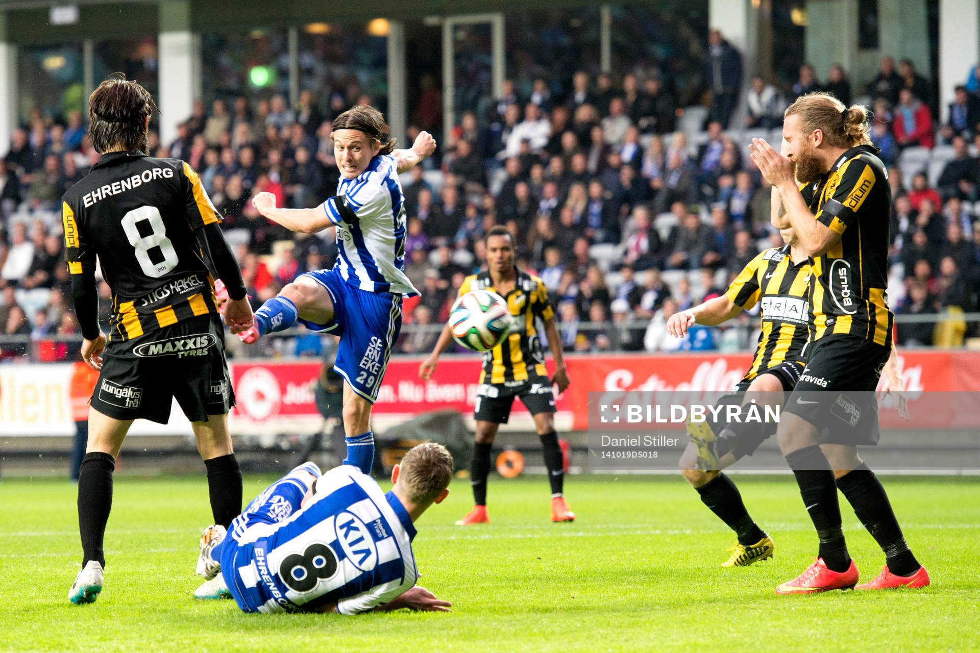 IFK Göteborgs Lasse Vibe gör 1-1