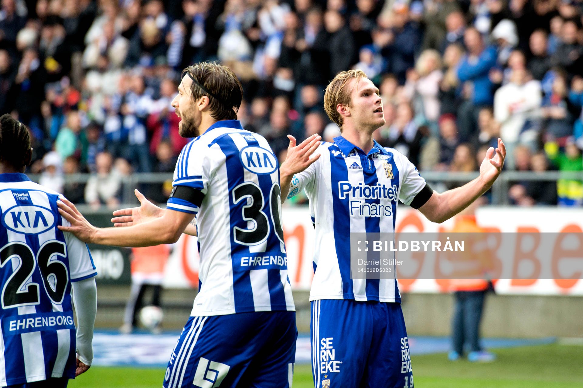IFK Göteborgs Gustav Engvall jublar