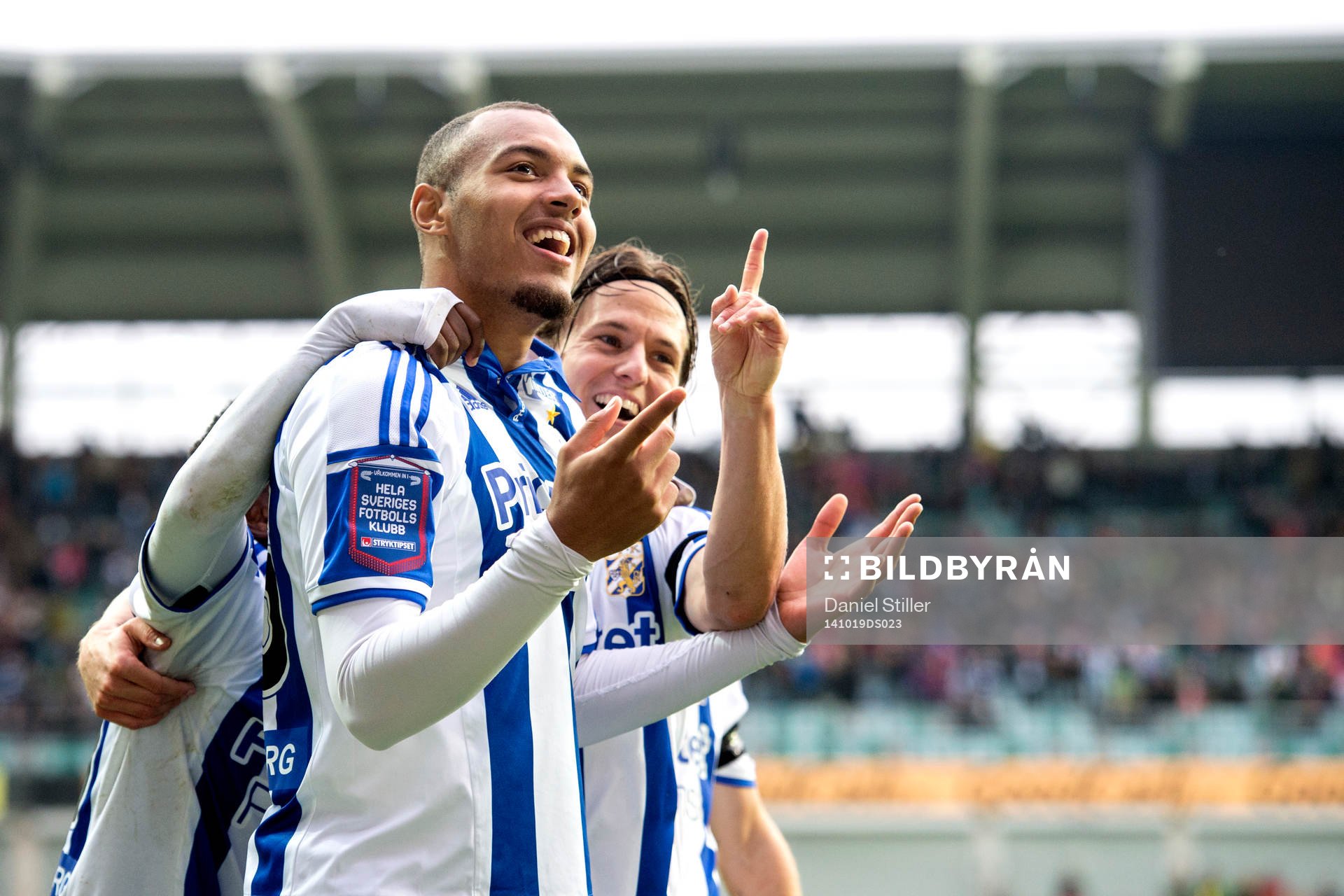 IFK Göteborgs Kenneth Zohore jublar
