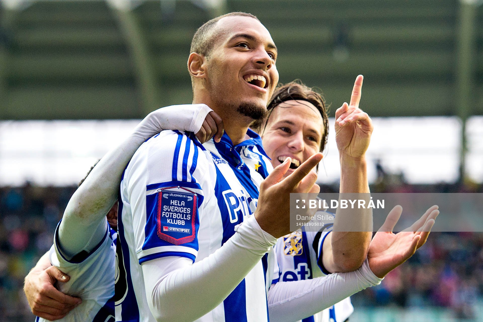 IFK Göteborgs Kenneth Zohore jublar