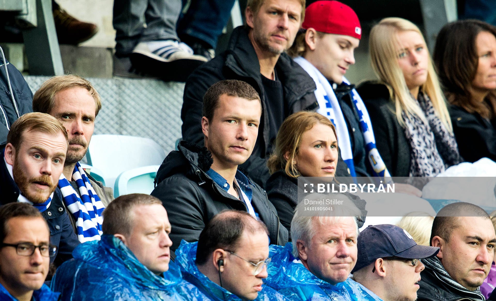 IFK Göteborgs Jakob Johansson på läktaren