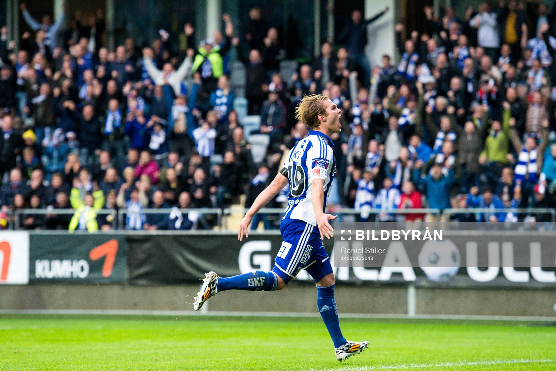 IFK Göteborgs Gustav Engvall jublar
