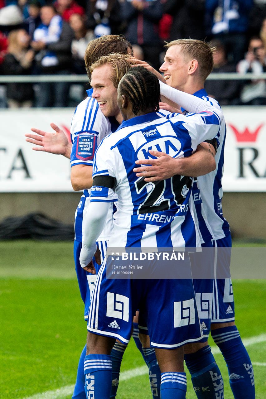 IFK Göteborgs Gustav Engvall jublar