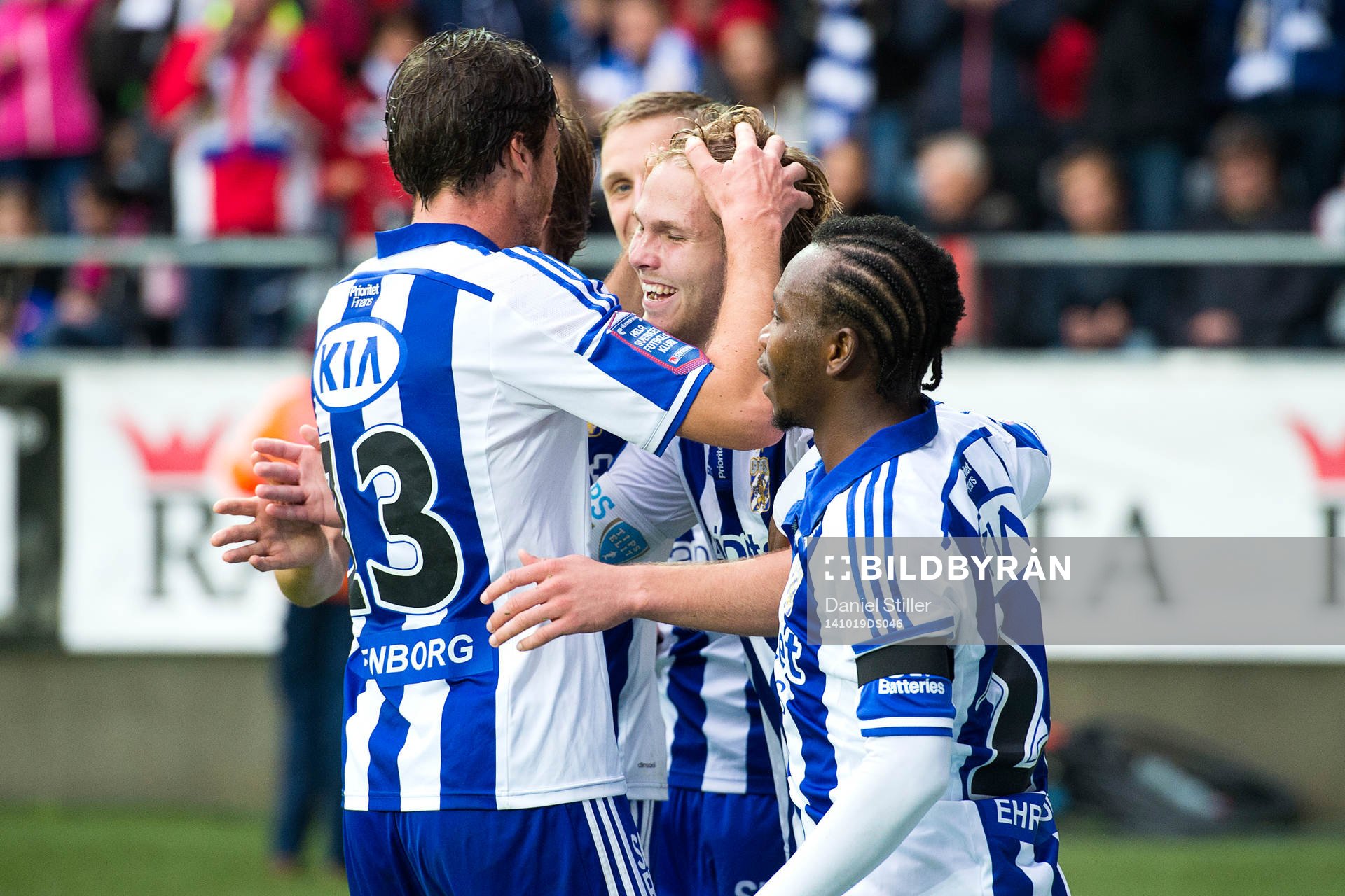IFK Göteborgs Gustav Engvall jublar