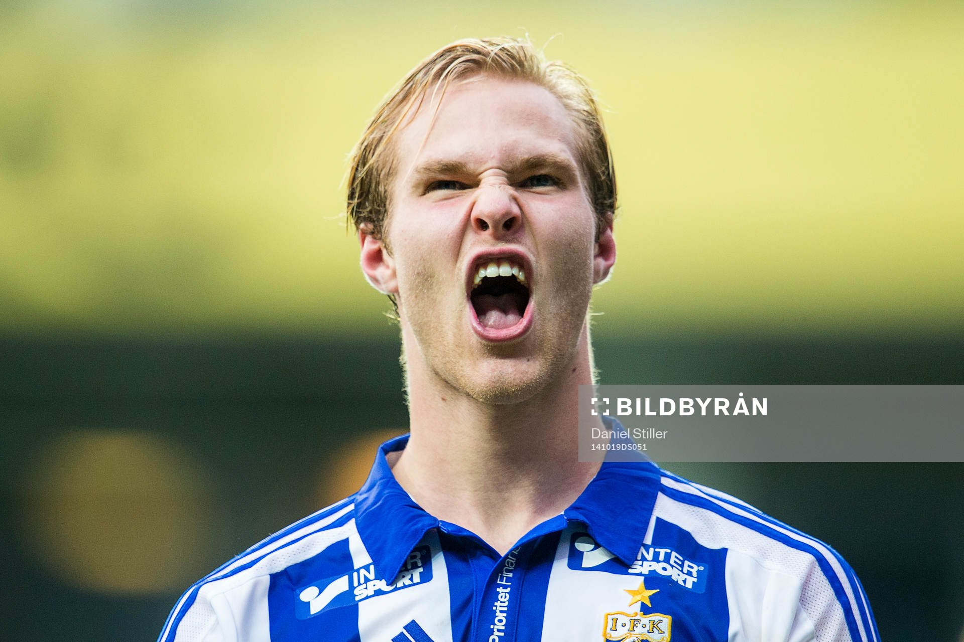 IFK Göteborgs Gustav Engvall jublar