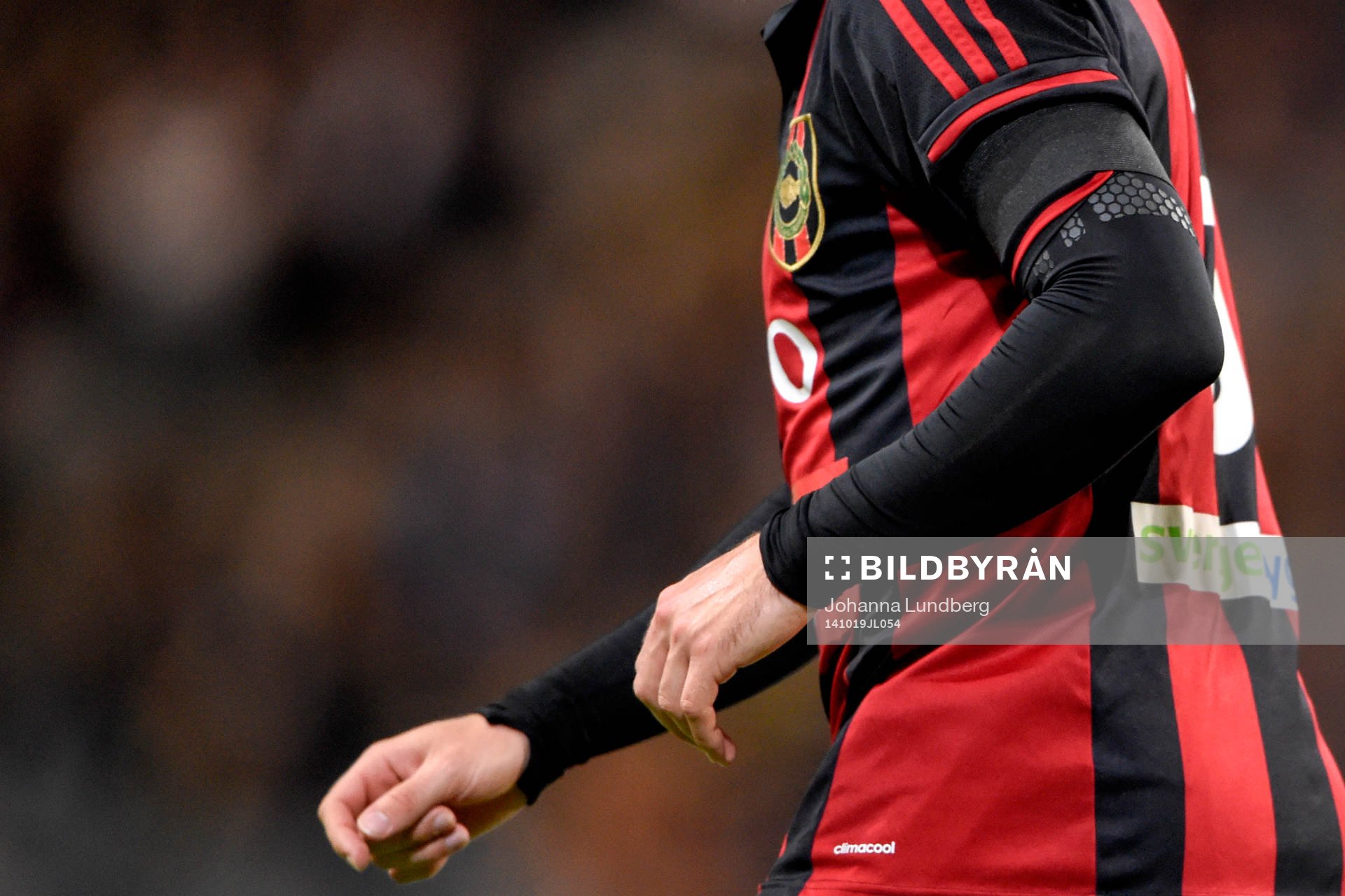 Sorgband för Brommapojkarnas Pontus Segerström