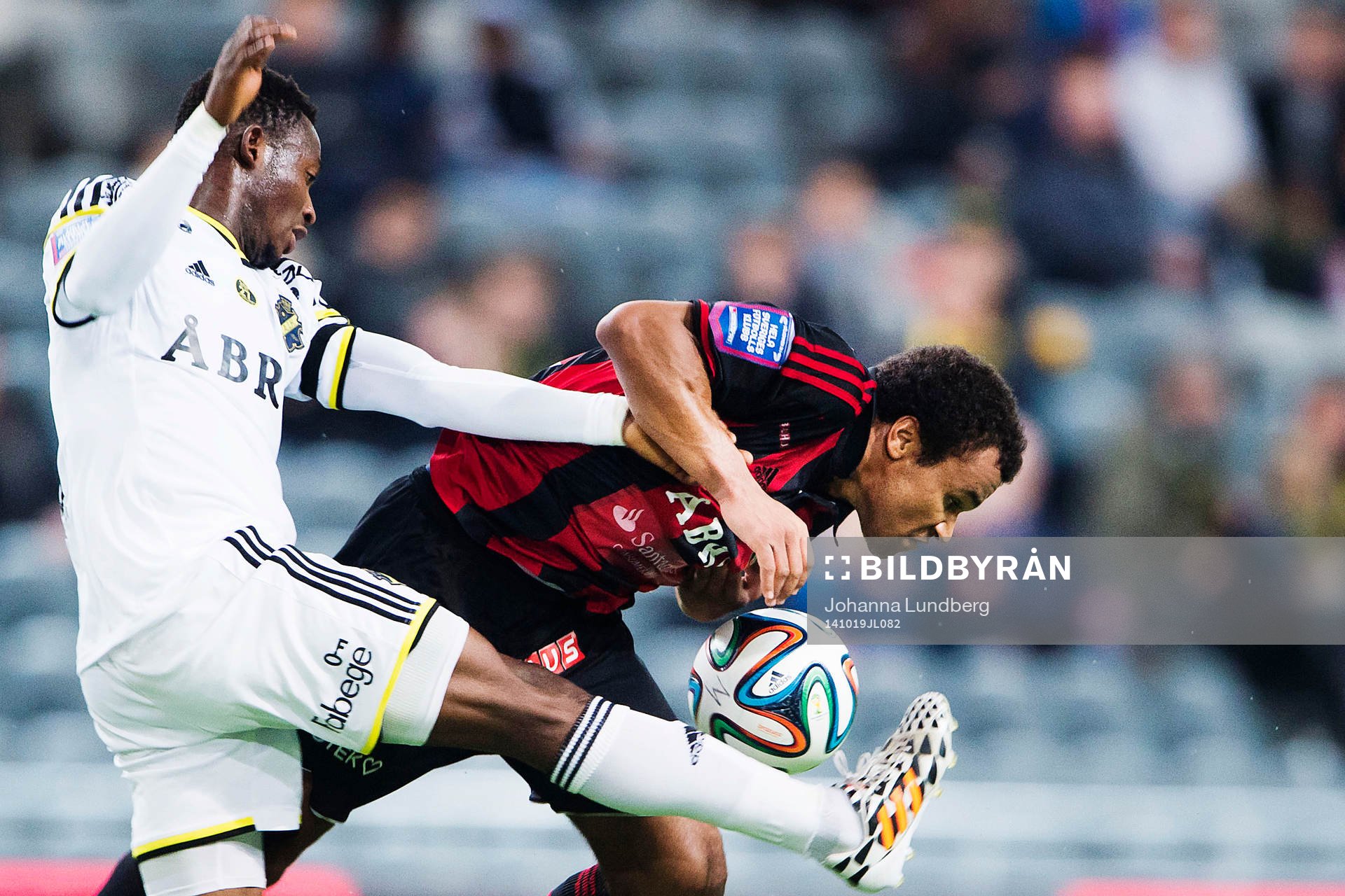 s Ibrahim Moro och Brommapojkarnas Serge-Junior Martinsson