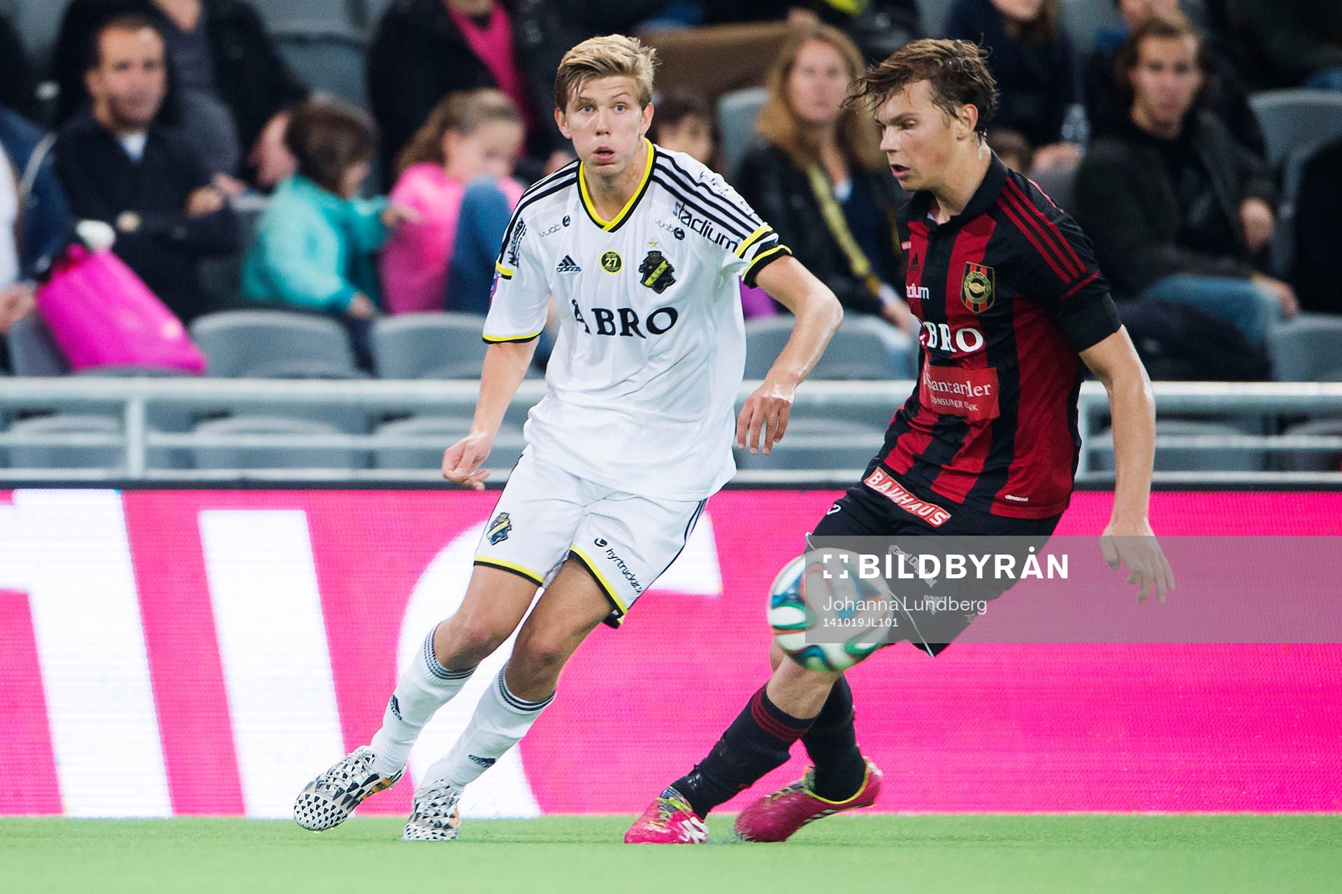 s Anton Salétros och Brommapojkarnas Jesper Karlström