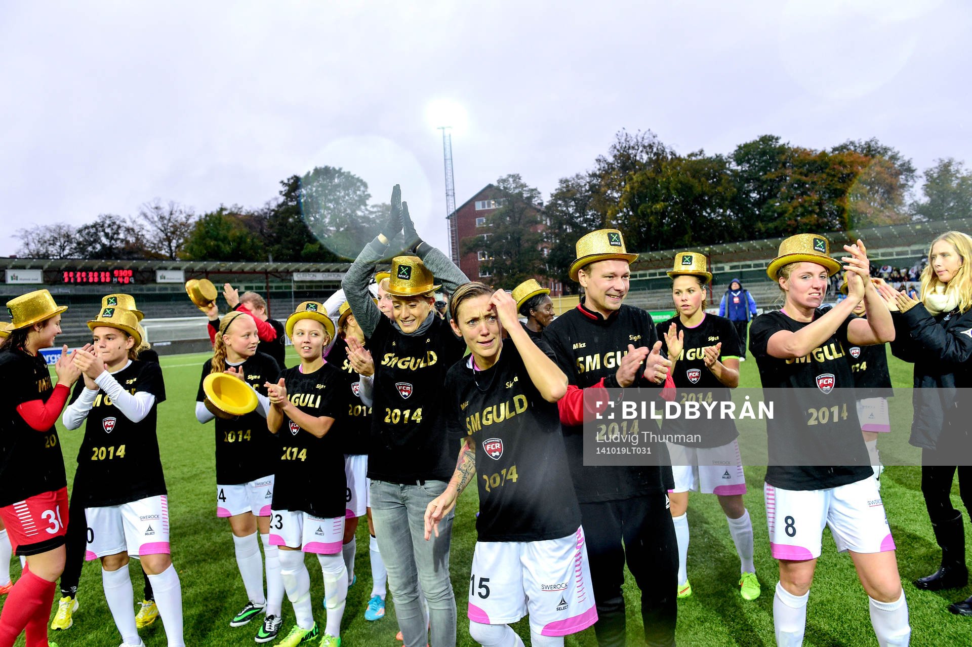 Rosengård firar guldet