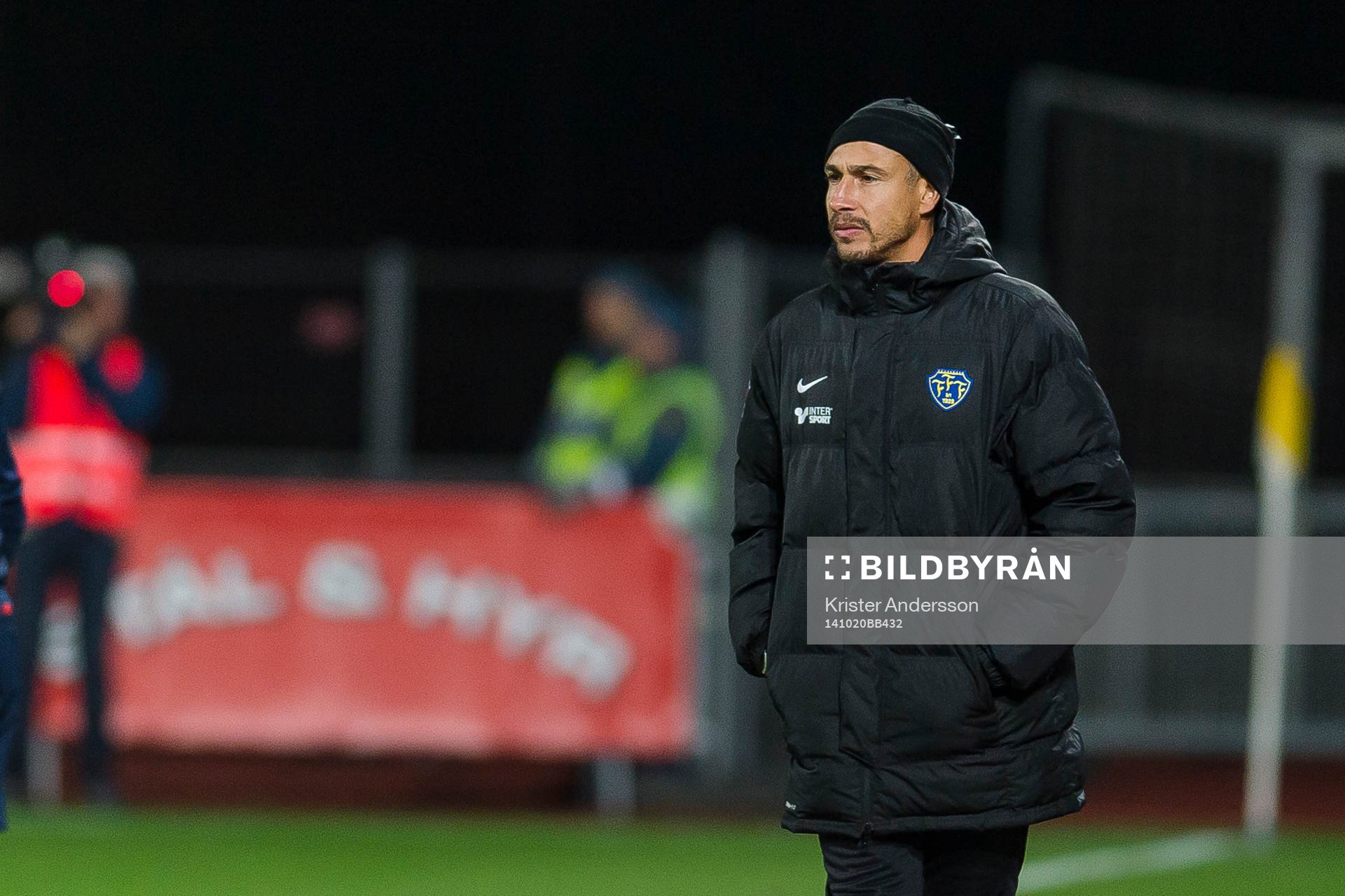 Falkenbergs tränare Henrik Larsson