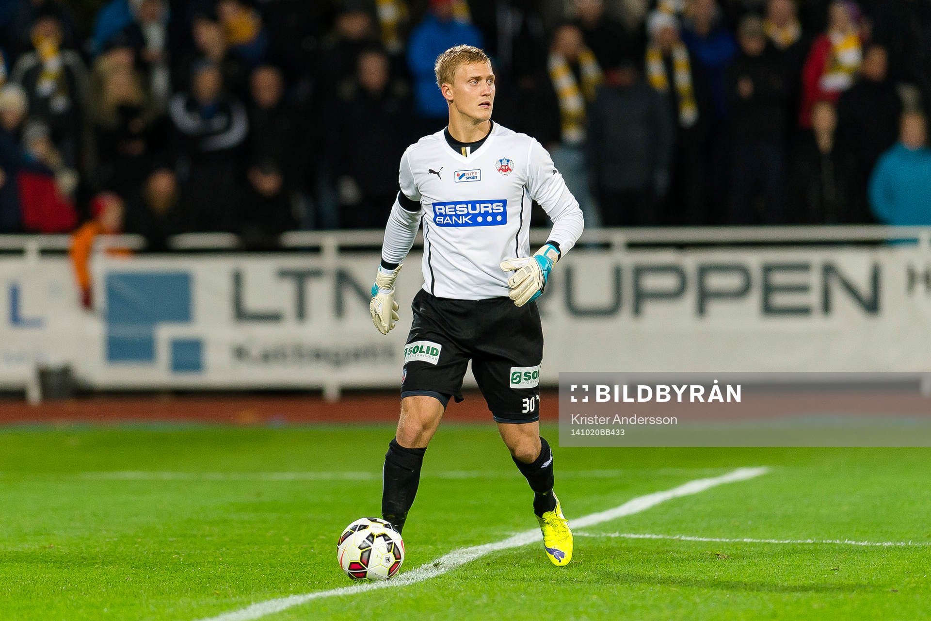 Helsingborgs målvakt Pär Hansson