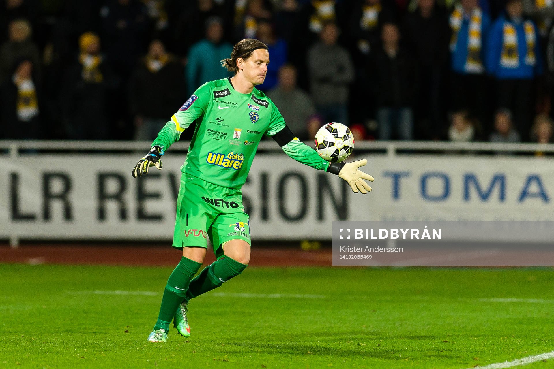 Falkenbergs målvakt Otto Martler
