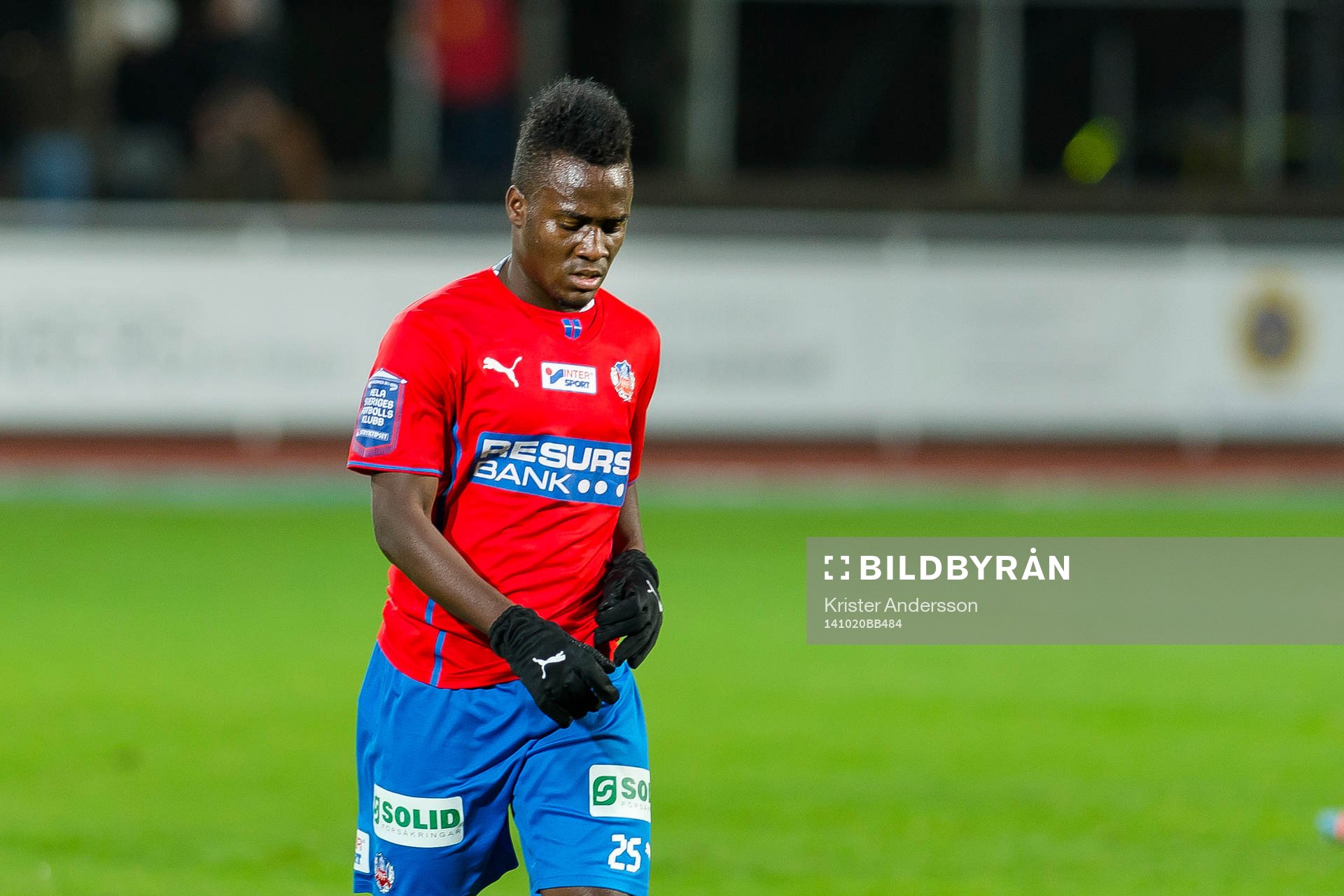 Helsingborgs David Accam deppar